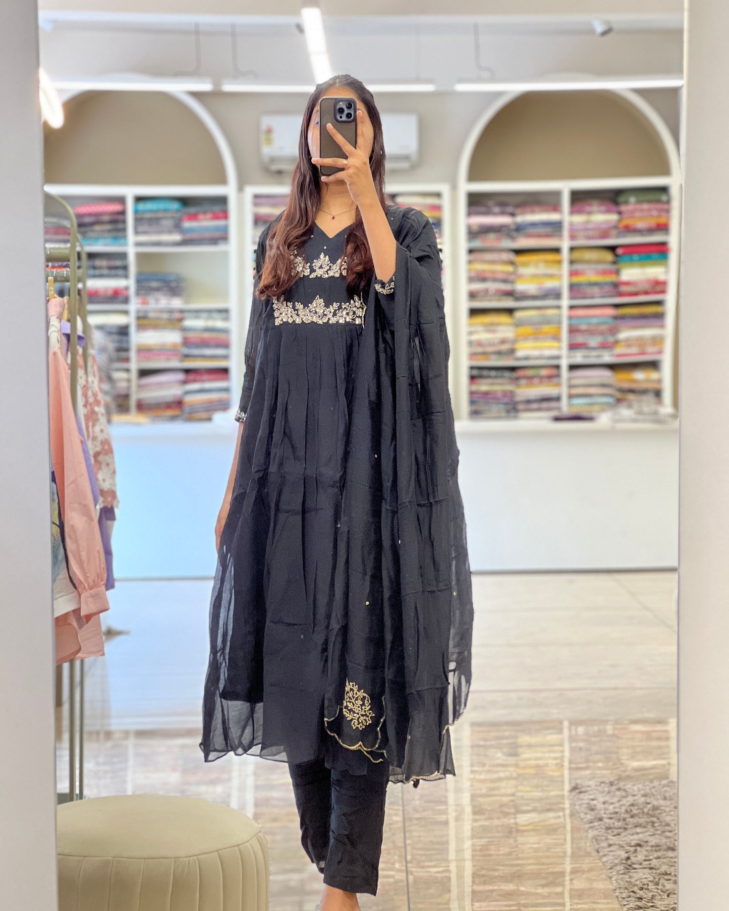 Tela by ash women mul chanderi salwar set