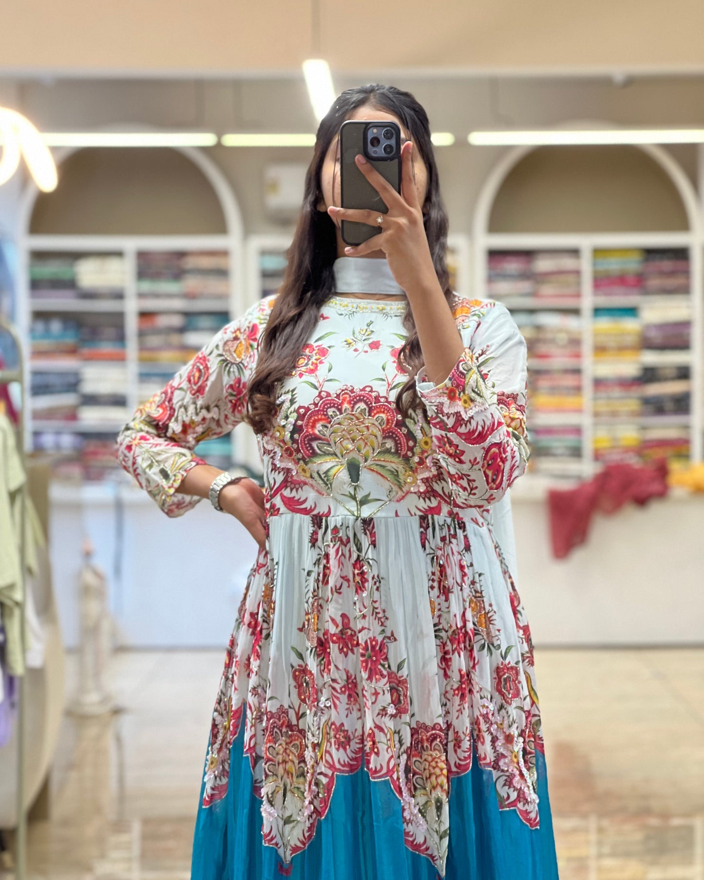 Tela by ash women party wear gown