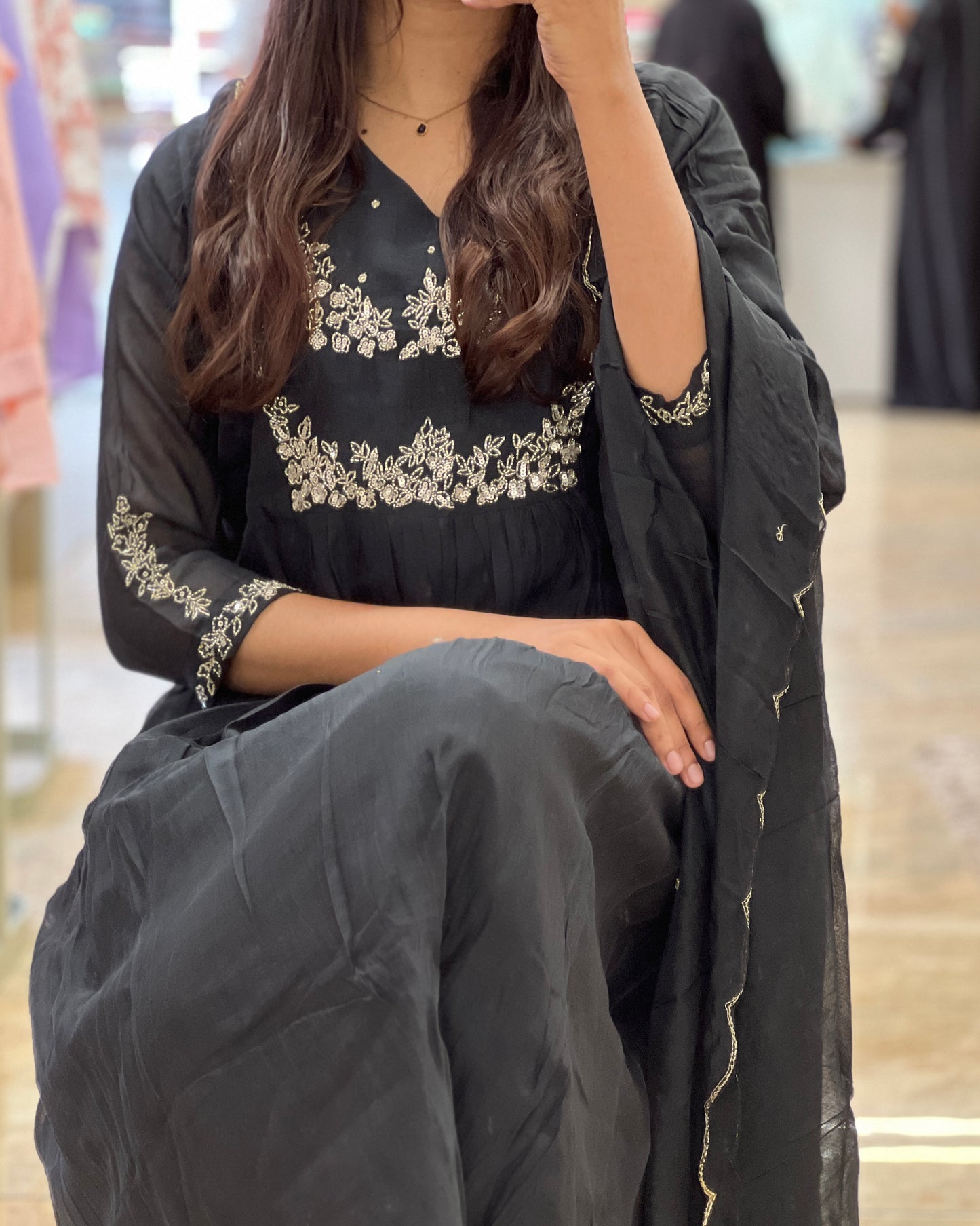 Tela by ash women mul chanderi salwar set