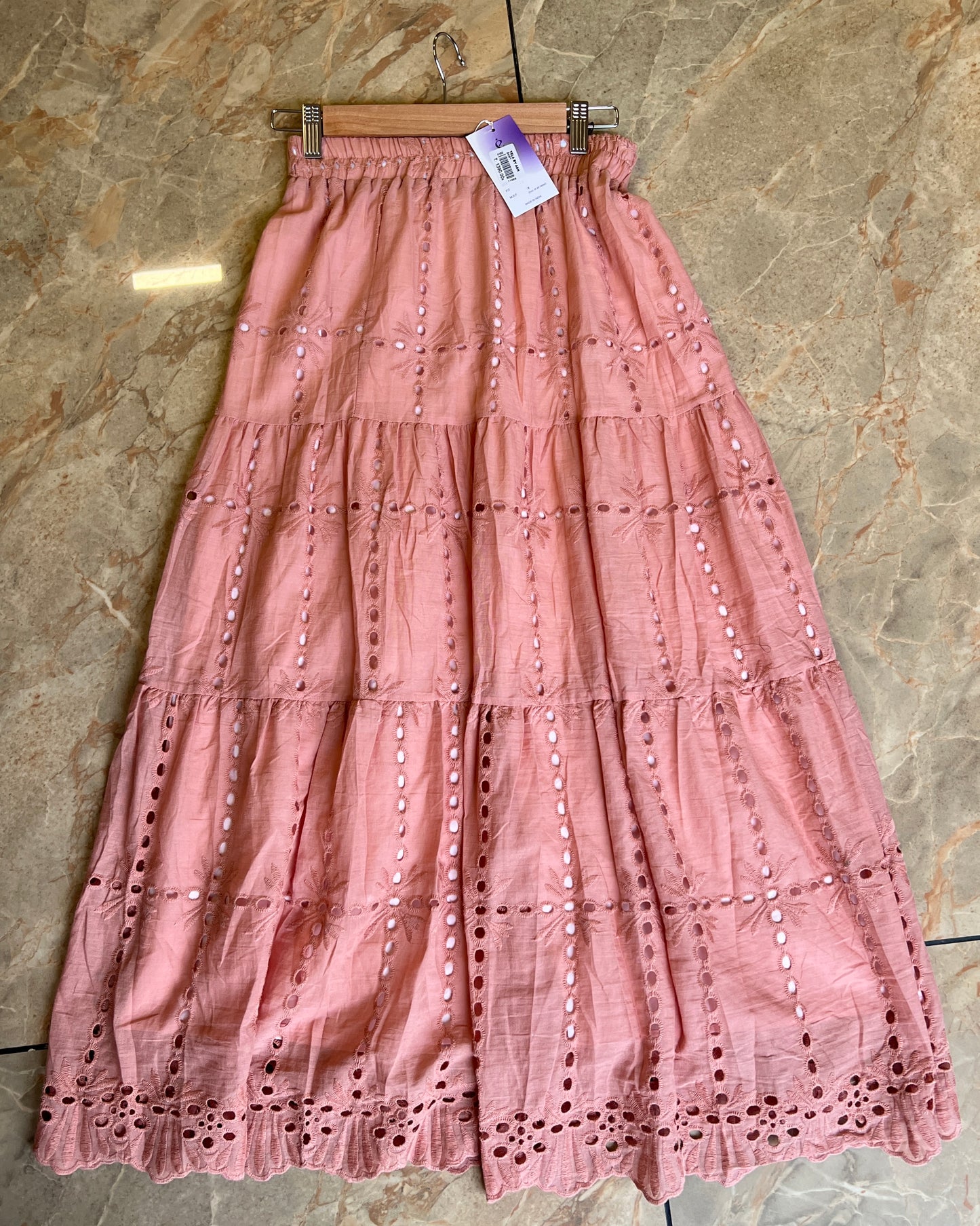 Tela by ash women bohemian maxi skirt