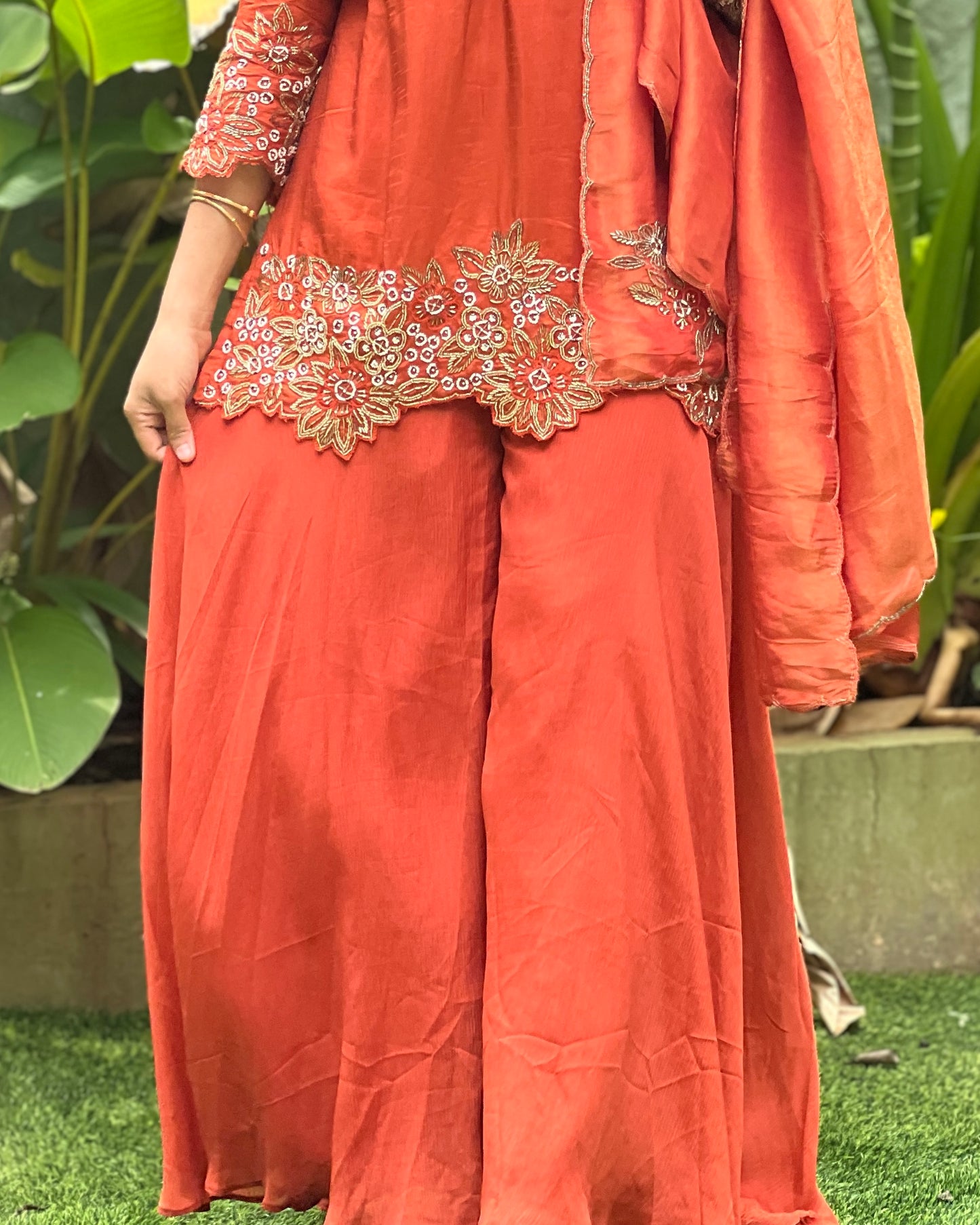 Partywear salwar set