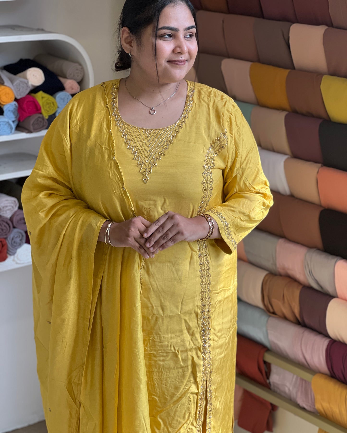 Plus size partywear salwar