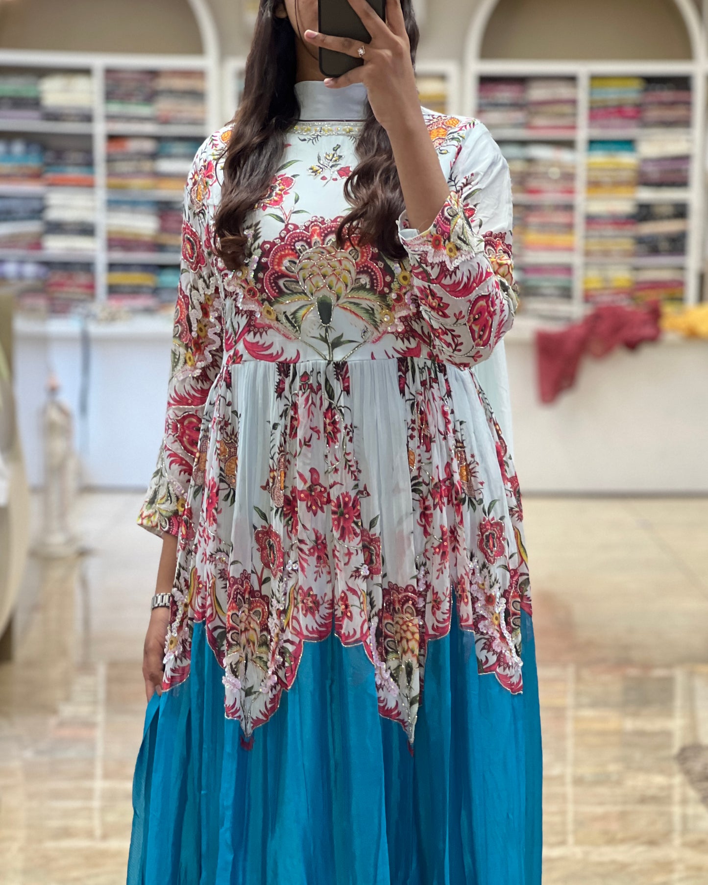 Tela by ash women party wear gown