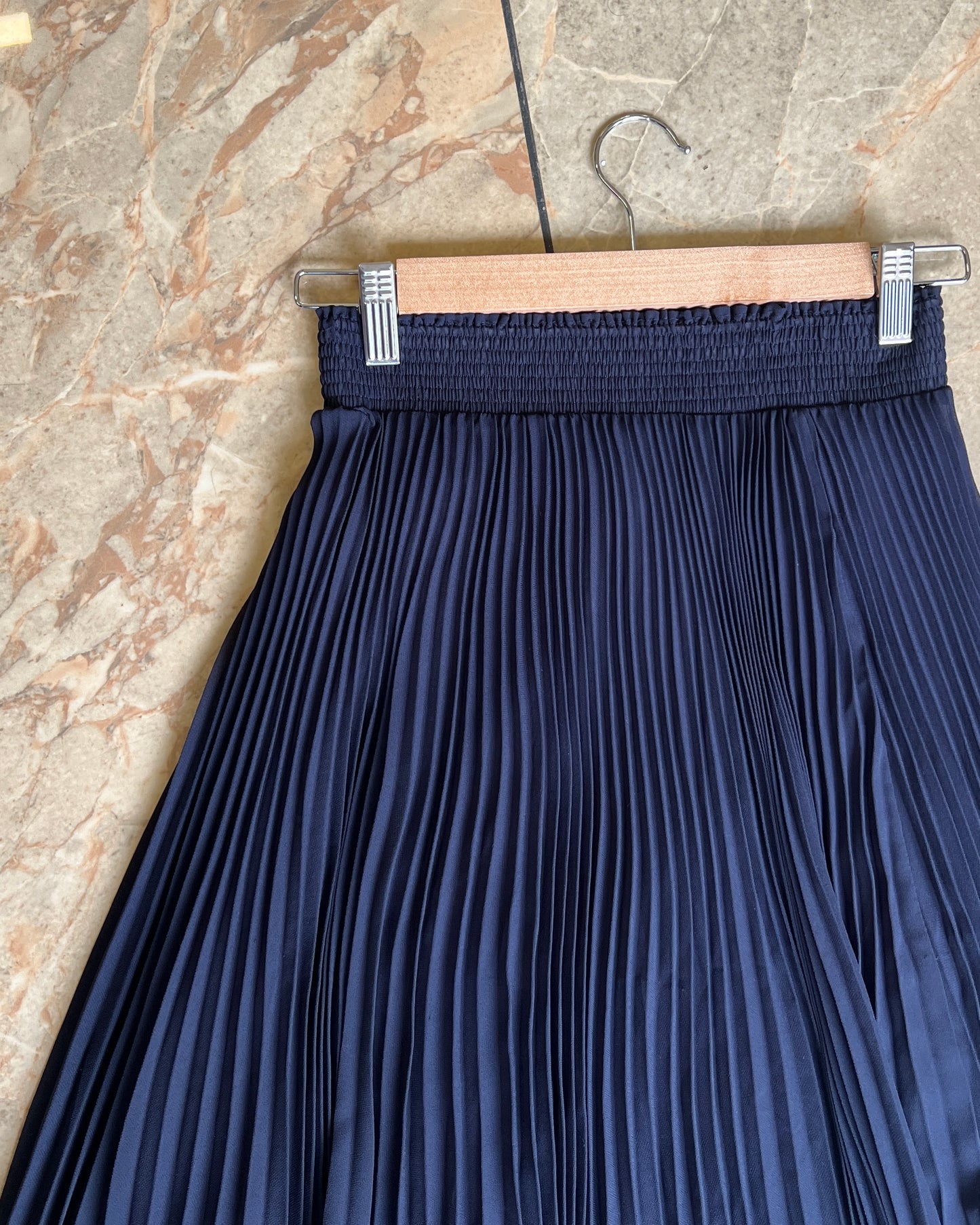 Tela by ash women flared pleated skirt