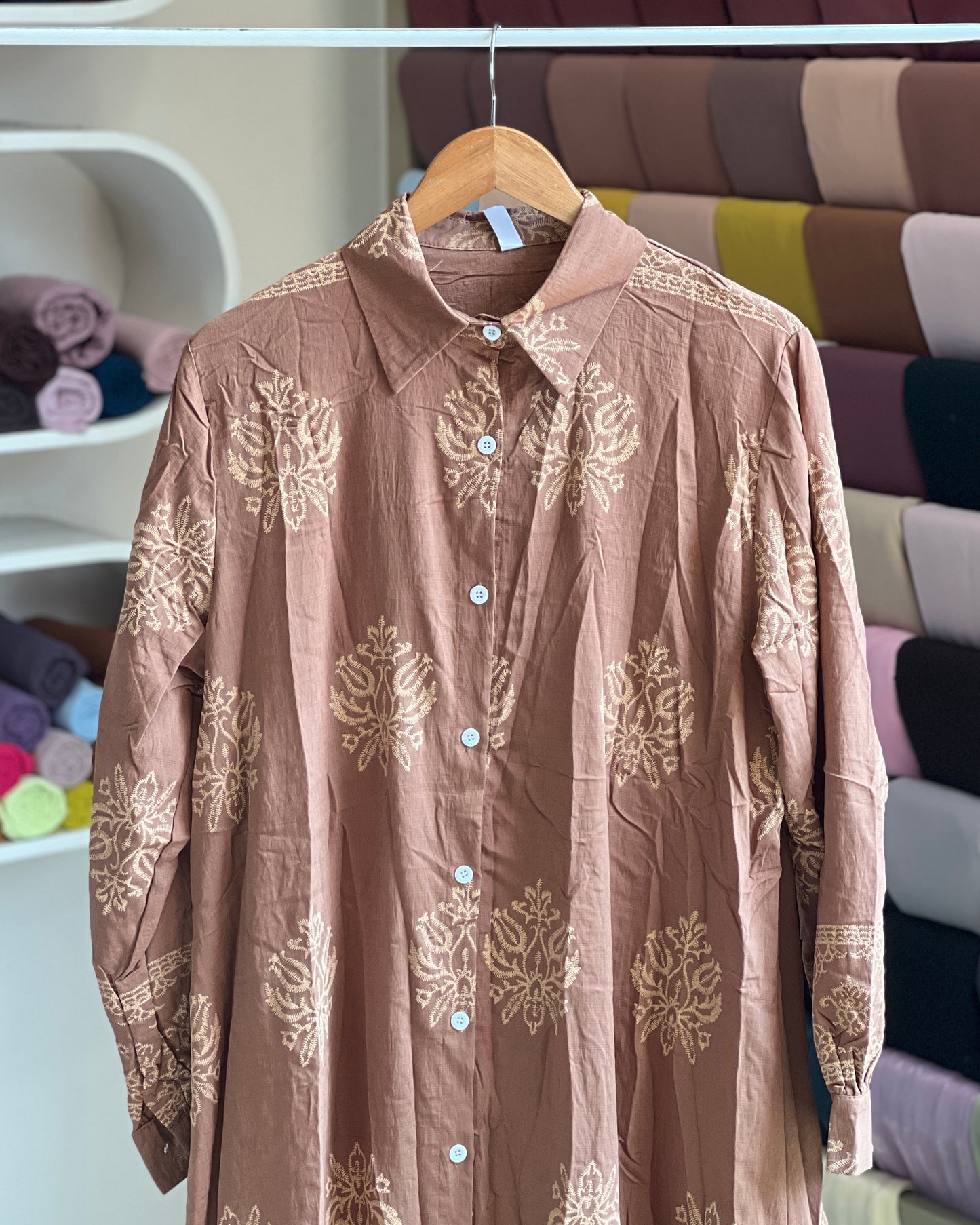Women’s brown Long shirt