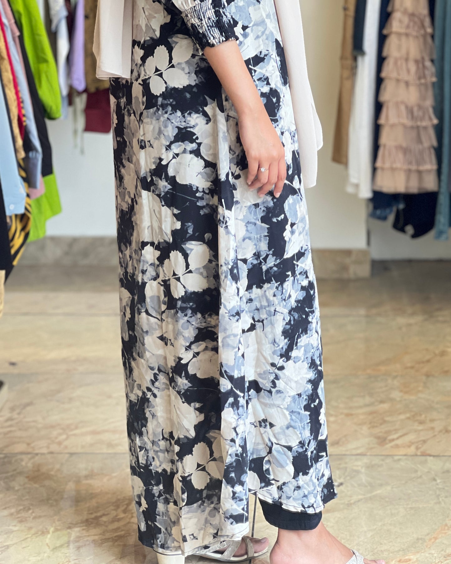 Tela by ash women imported print gown