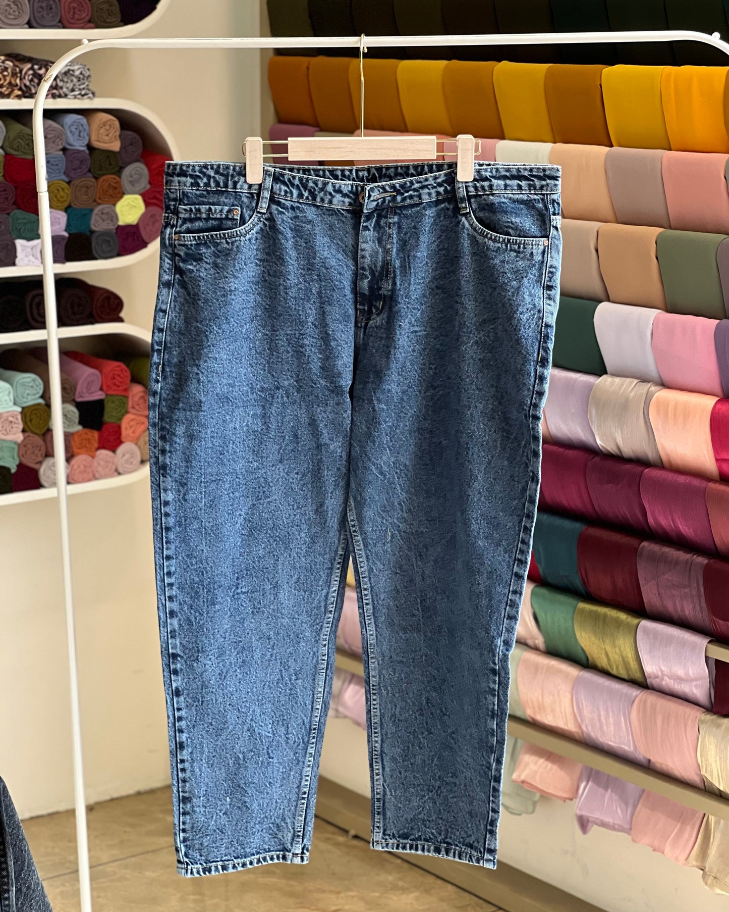 Mom fit plussize jean