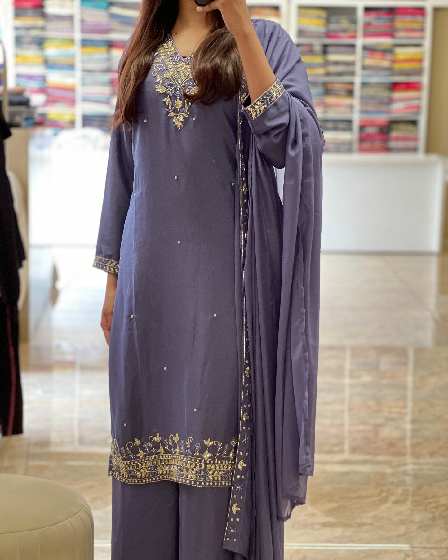 Tela by ash Partywear georgette Partywear salwar