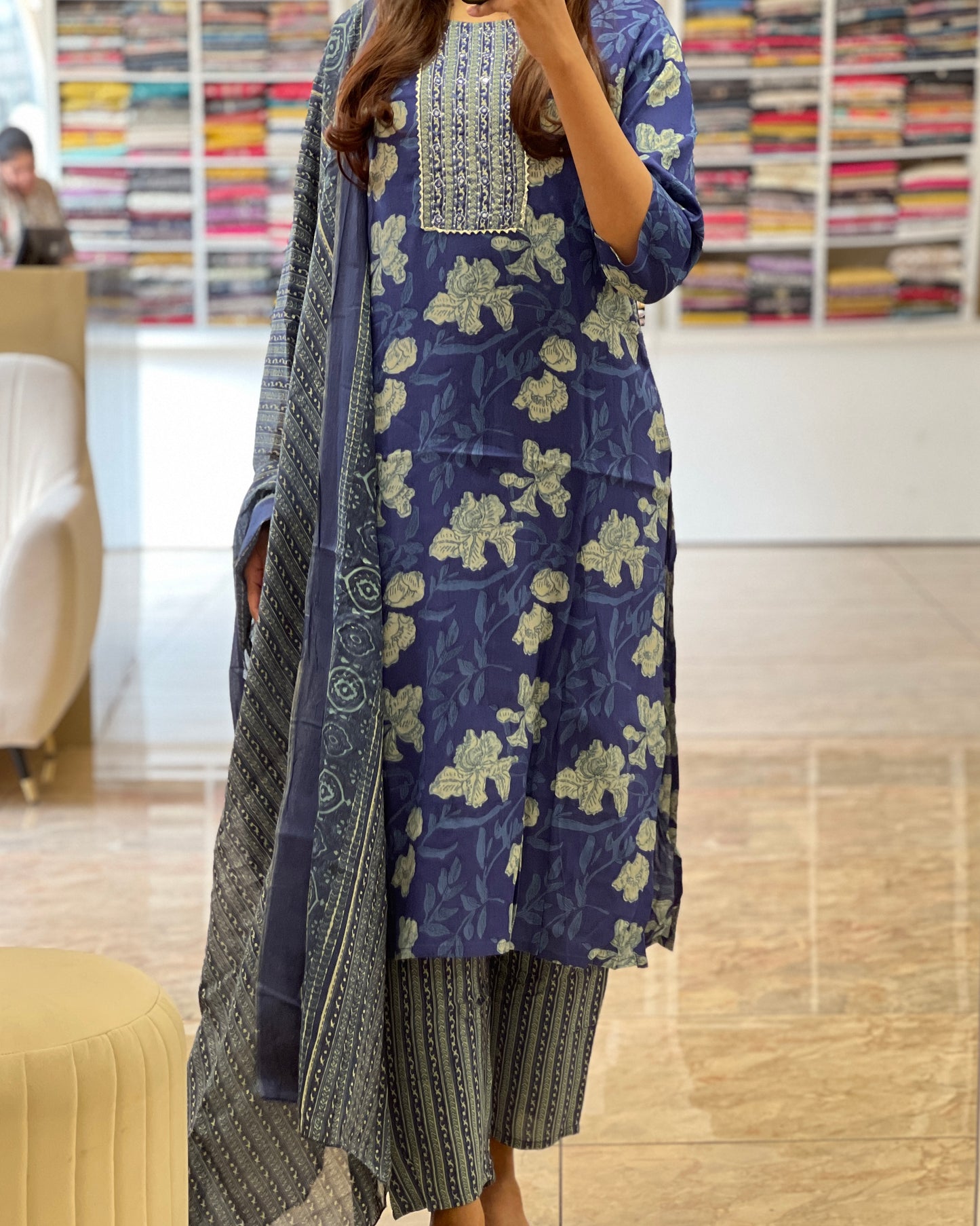 Tela by ash women printed cotton set