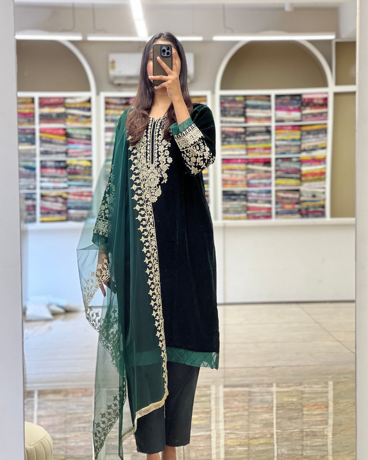 Tela by ash women viscose velvet suit set