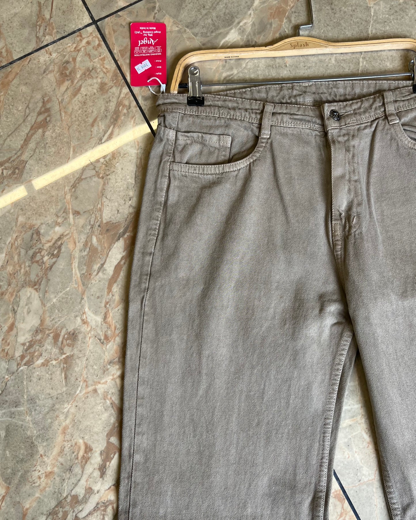 Tela by ash women grey straight fit jean