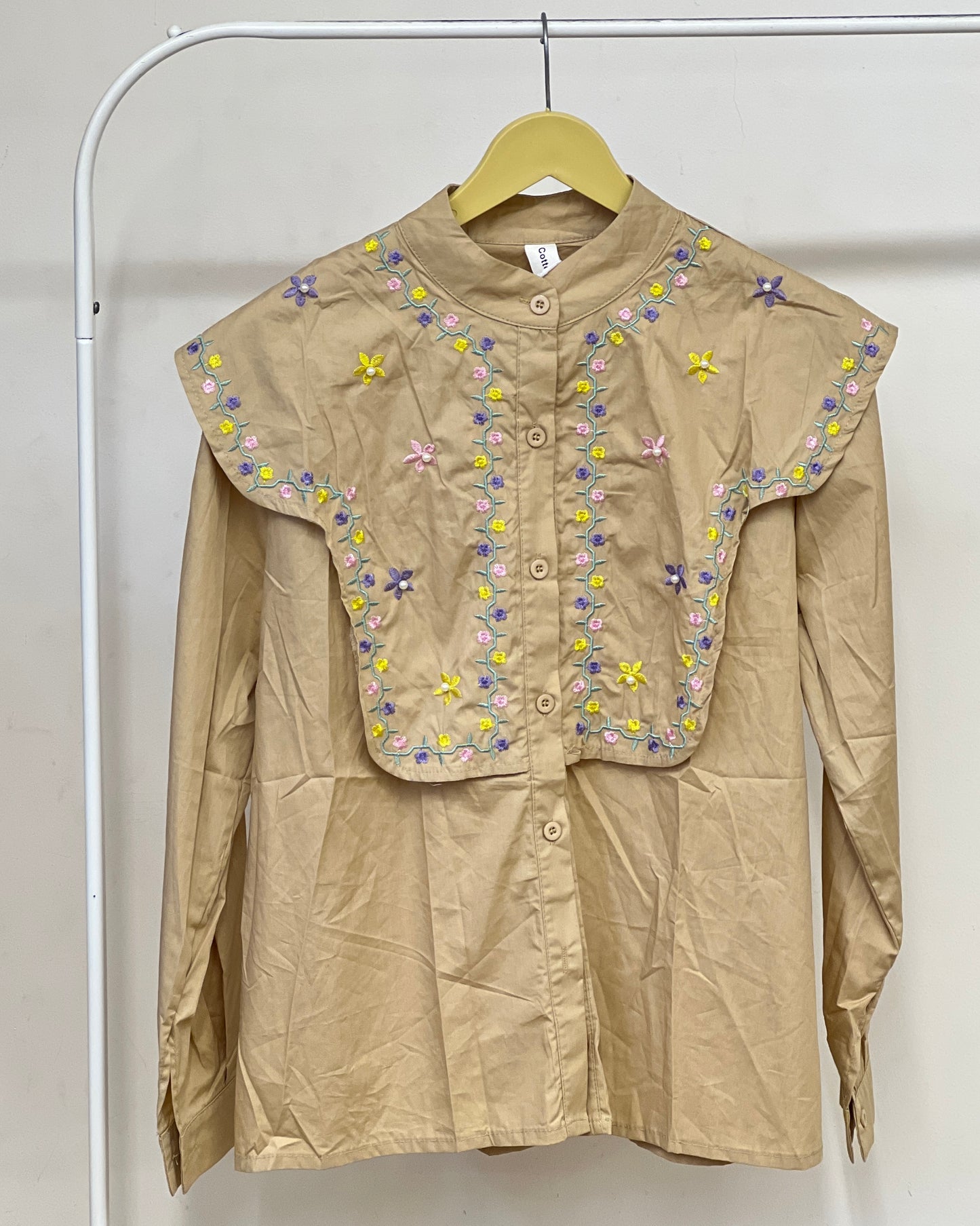 Tela by ash women floral embroidery top