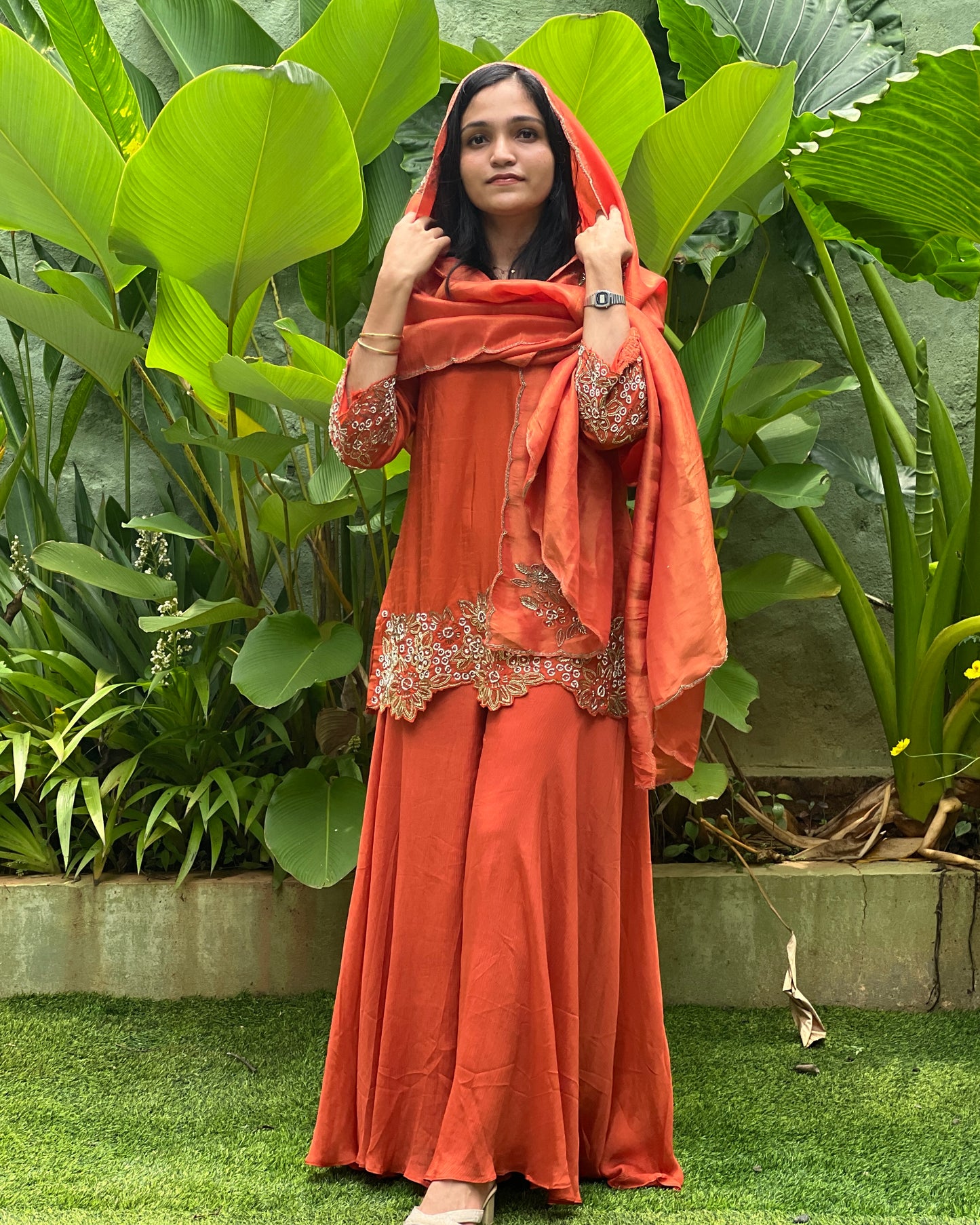 Partywear salwar set