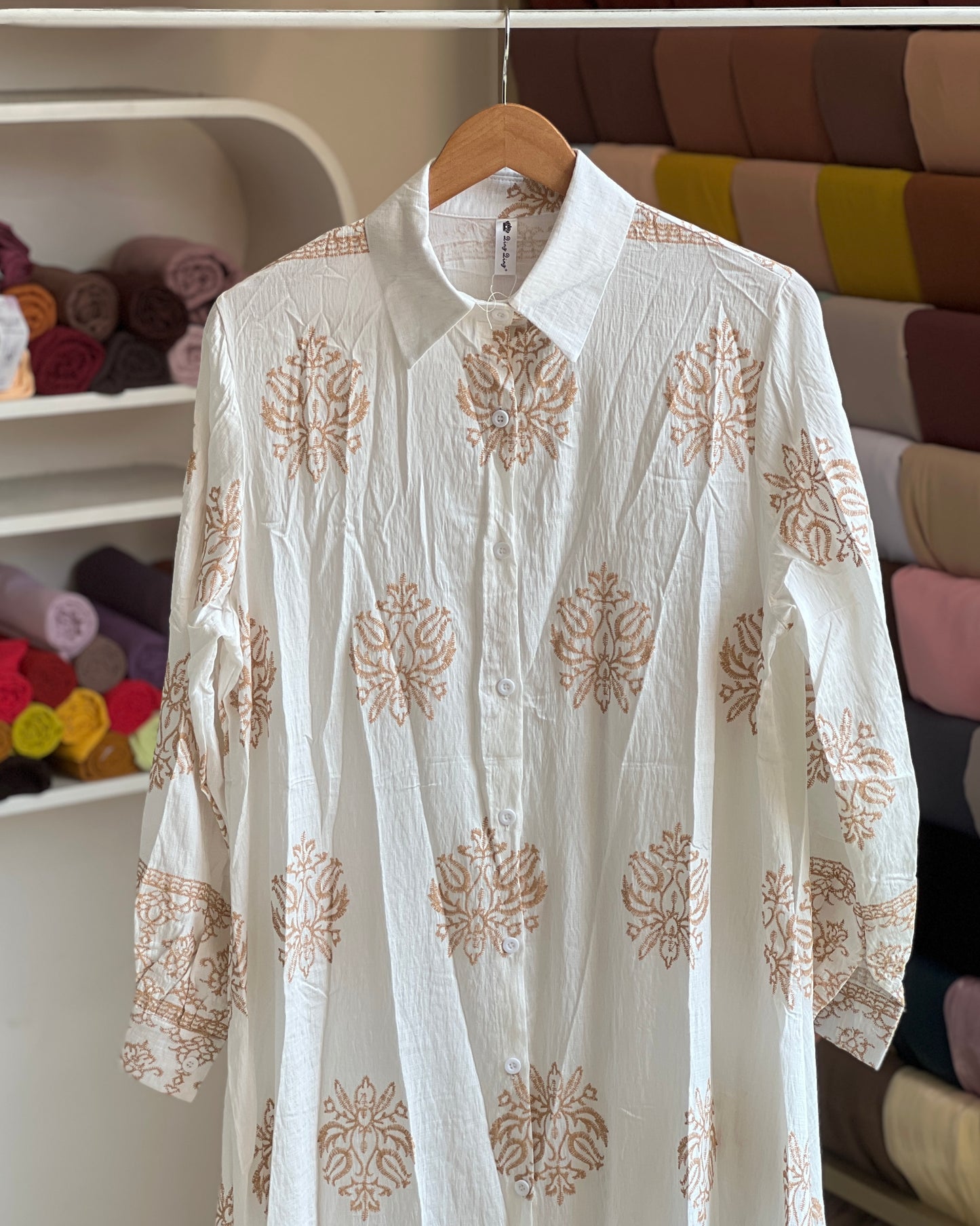 Women’s White Long shirt