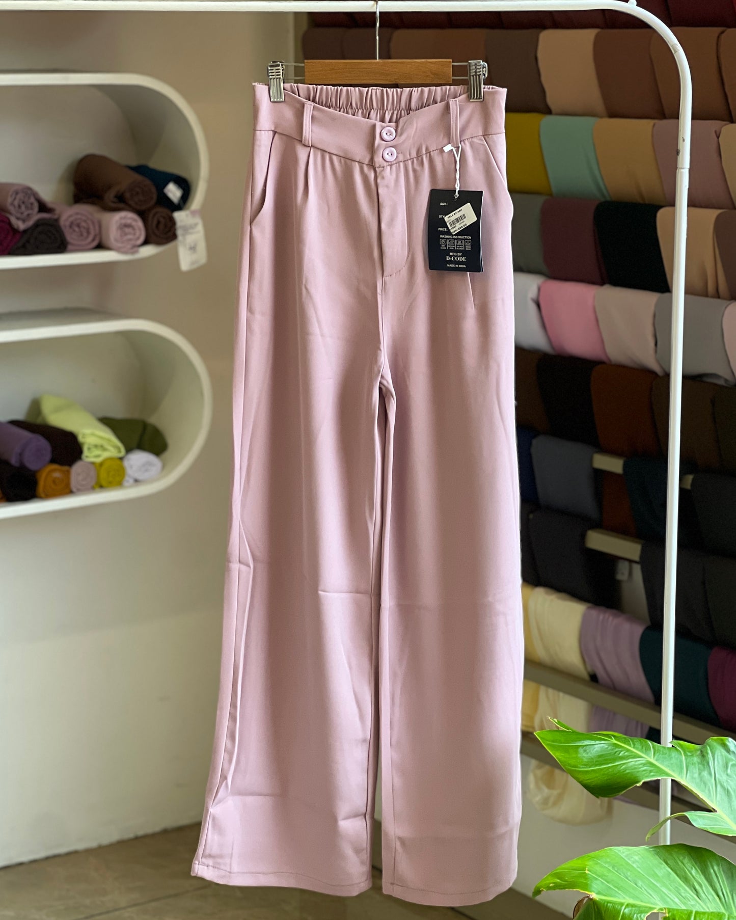 Women’s imported light pink Korean pant