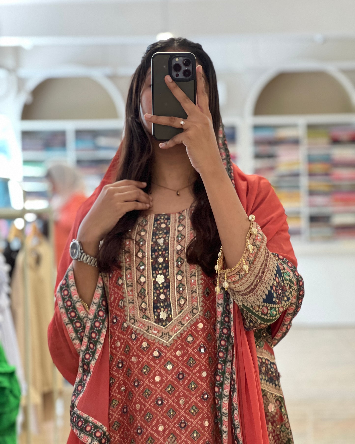 Tela by ash women Pakisthani suit set