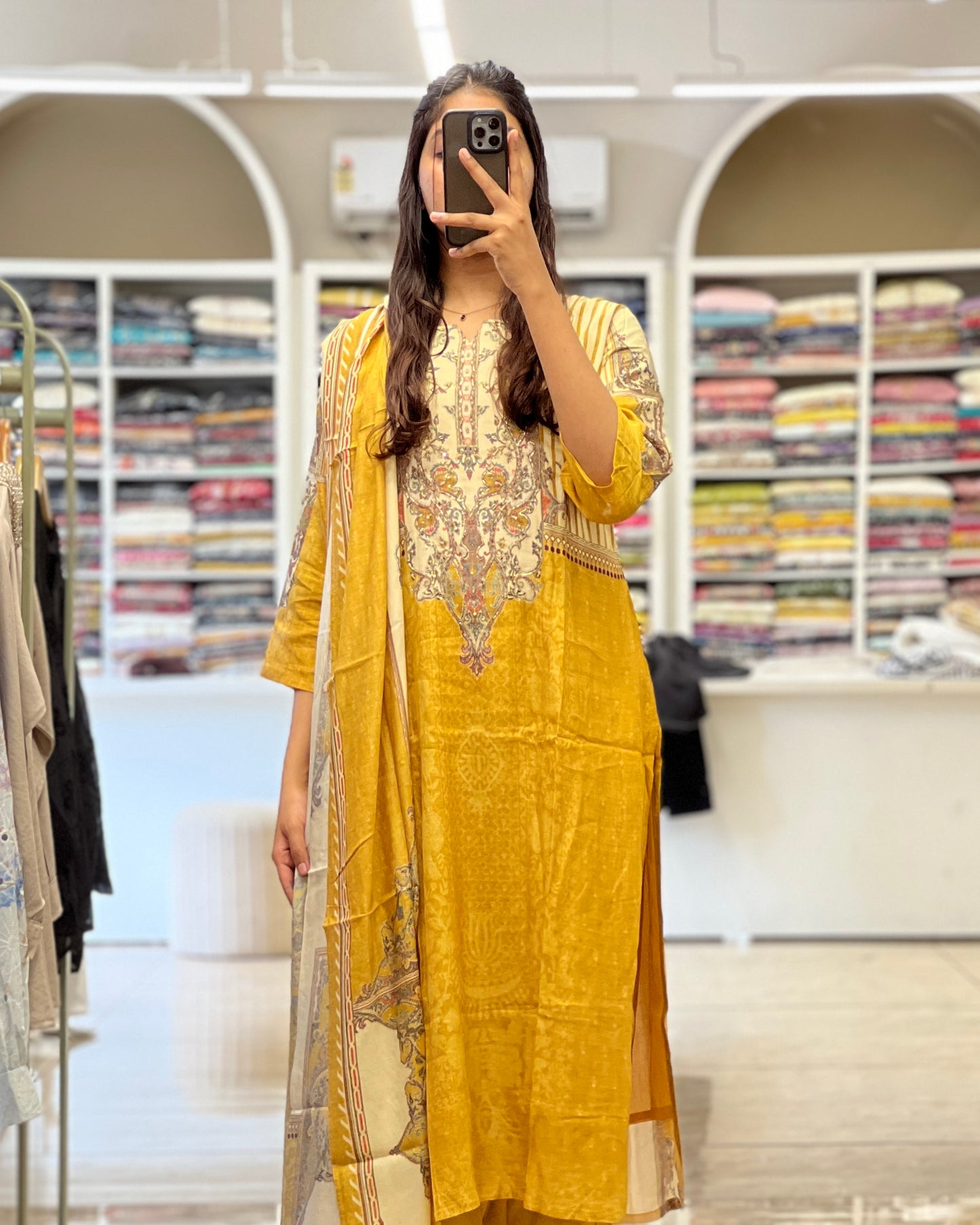 Tela by ash women muslin salwar suit set
