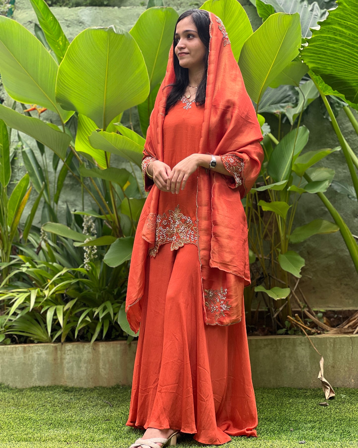 Partywear salwar set