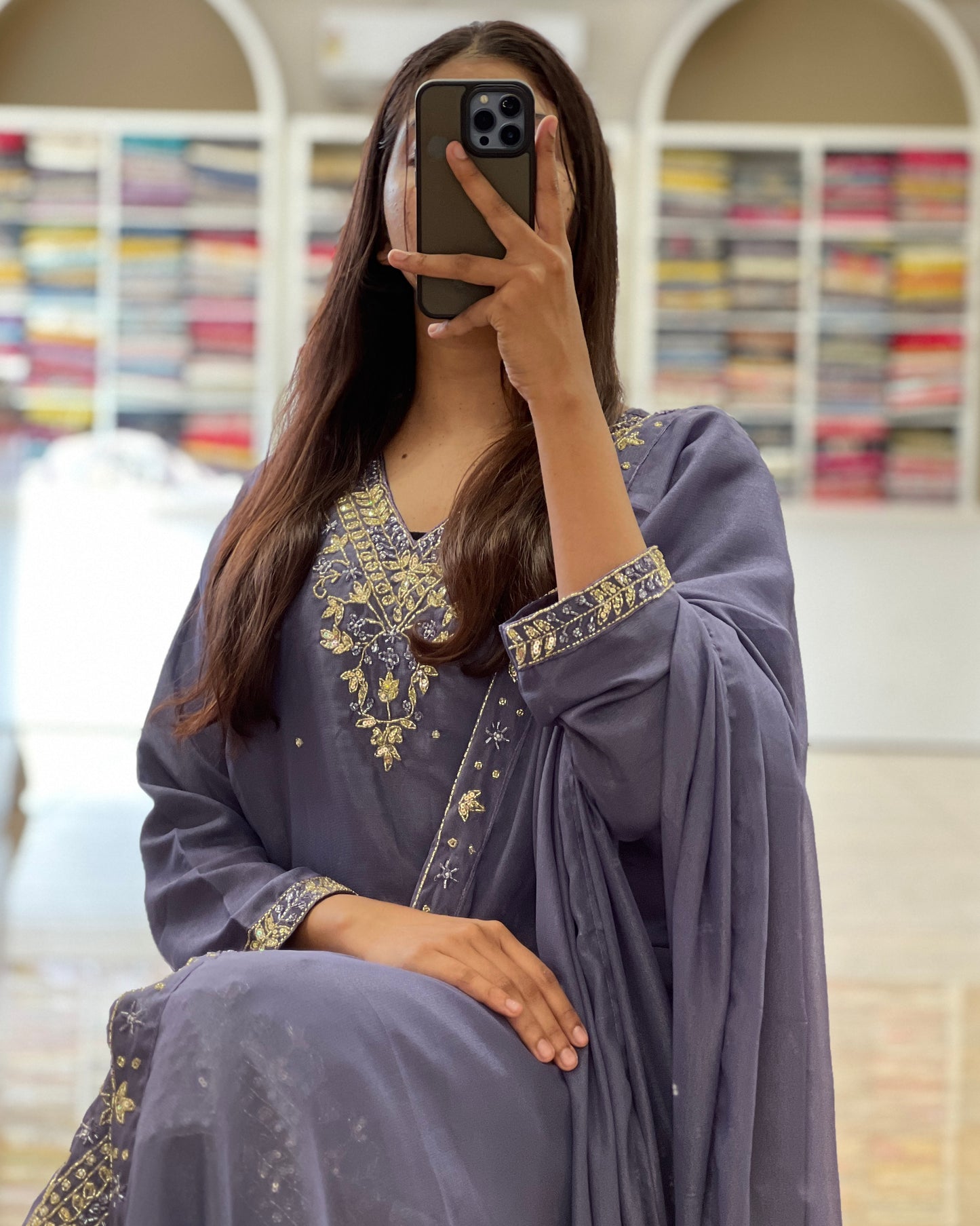 Tela by ash Partywear georgette Partywear salwar