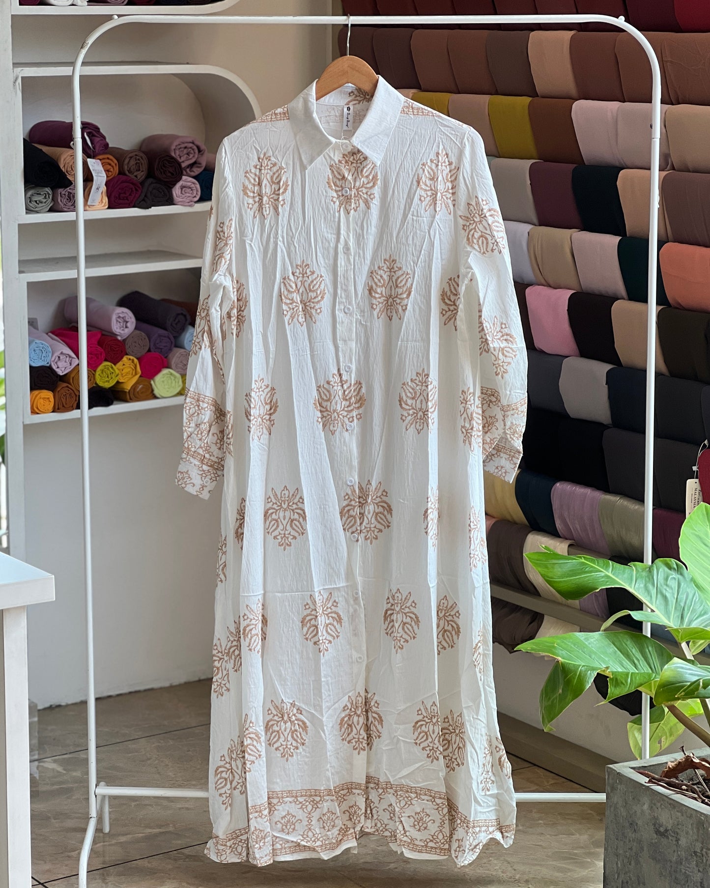 Women’s White Long shirt