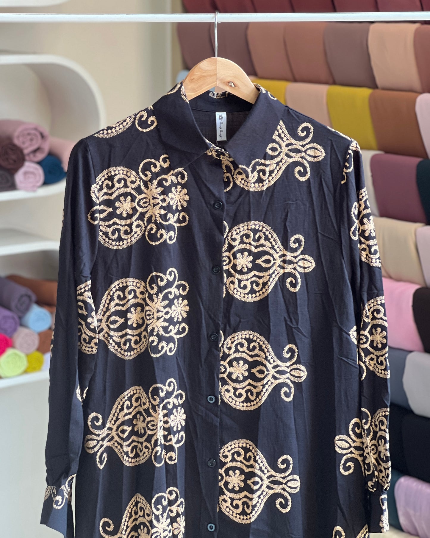 Women’s black Long shirt