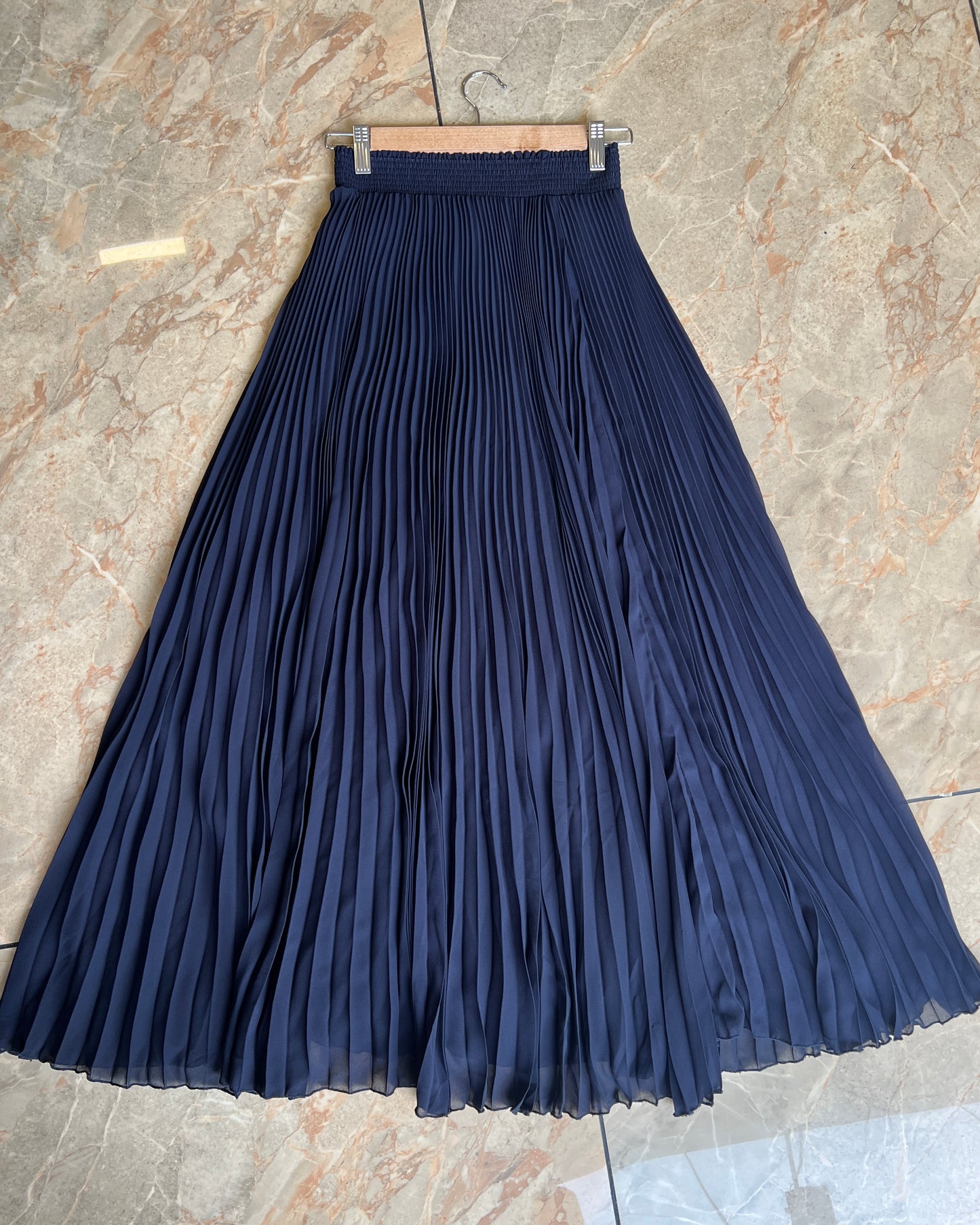 Tela by ash women flared pleated skirt