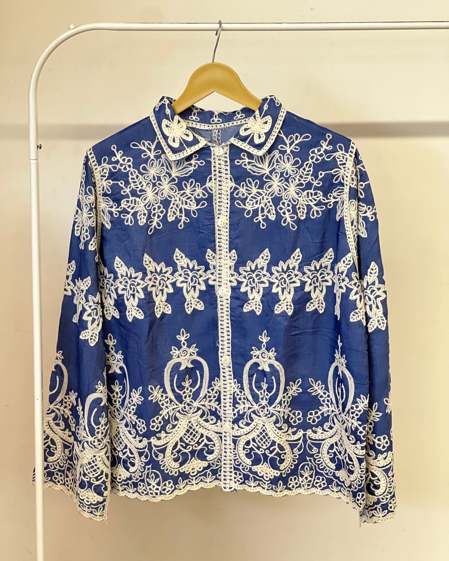 Tela by ash women embroidered shirt