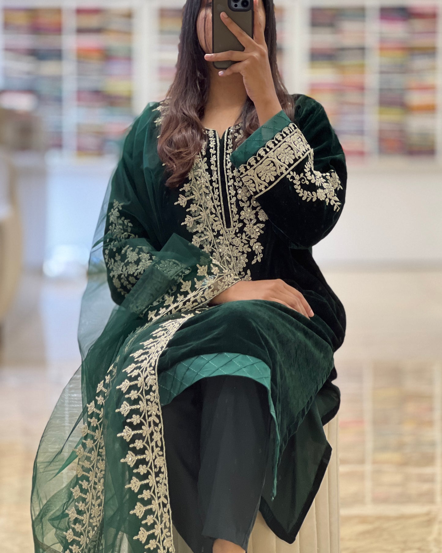 Tela by ash women viscose velvet suit set