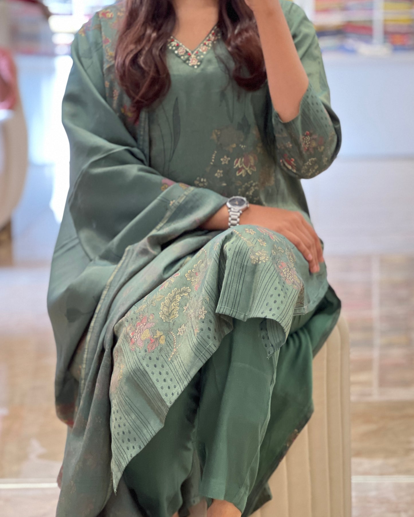 Tela by ash women slik salwar suit