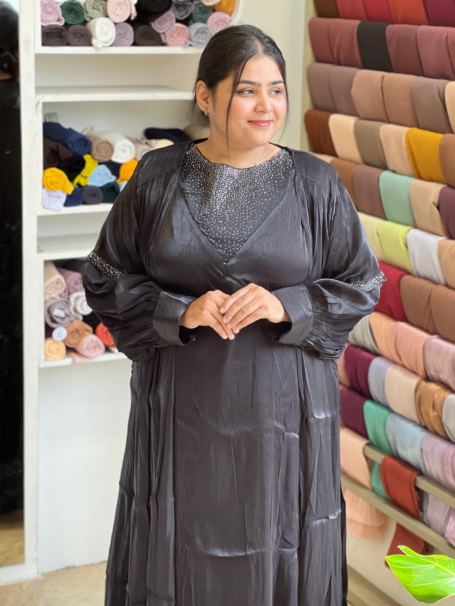 Plus size party wear gown