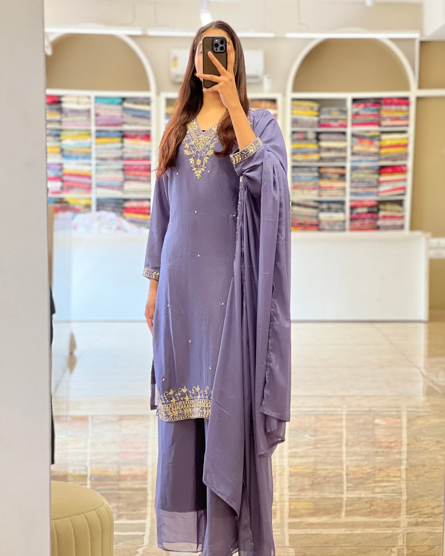 Tela by ash Partywear georgette Partywear salwar