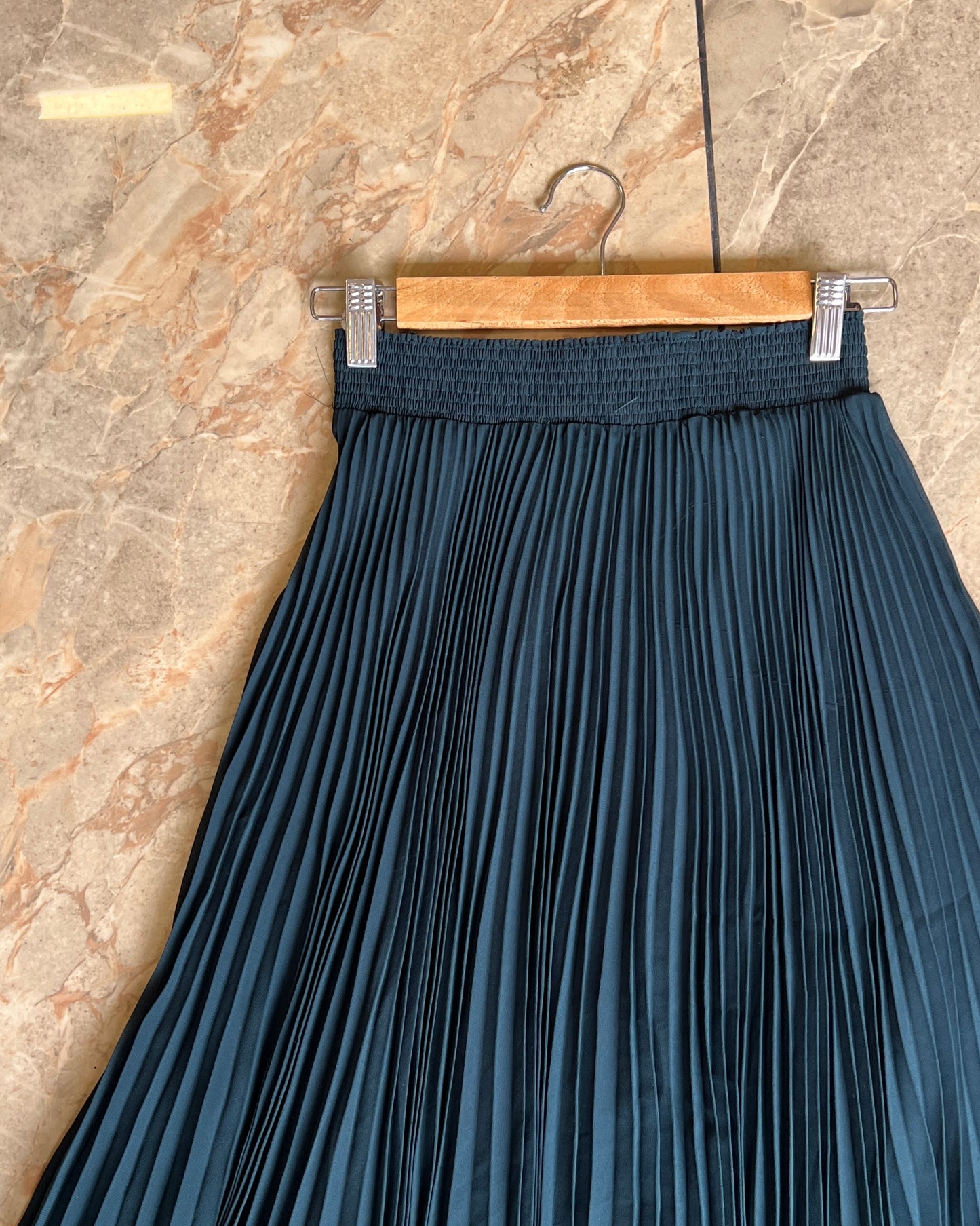 Tela by ash women flared pleated skirt