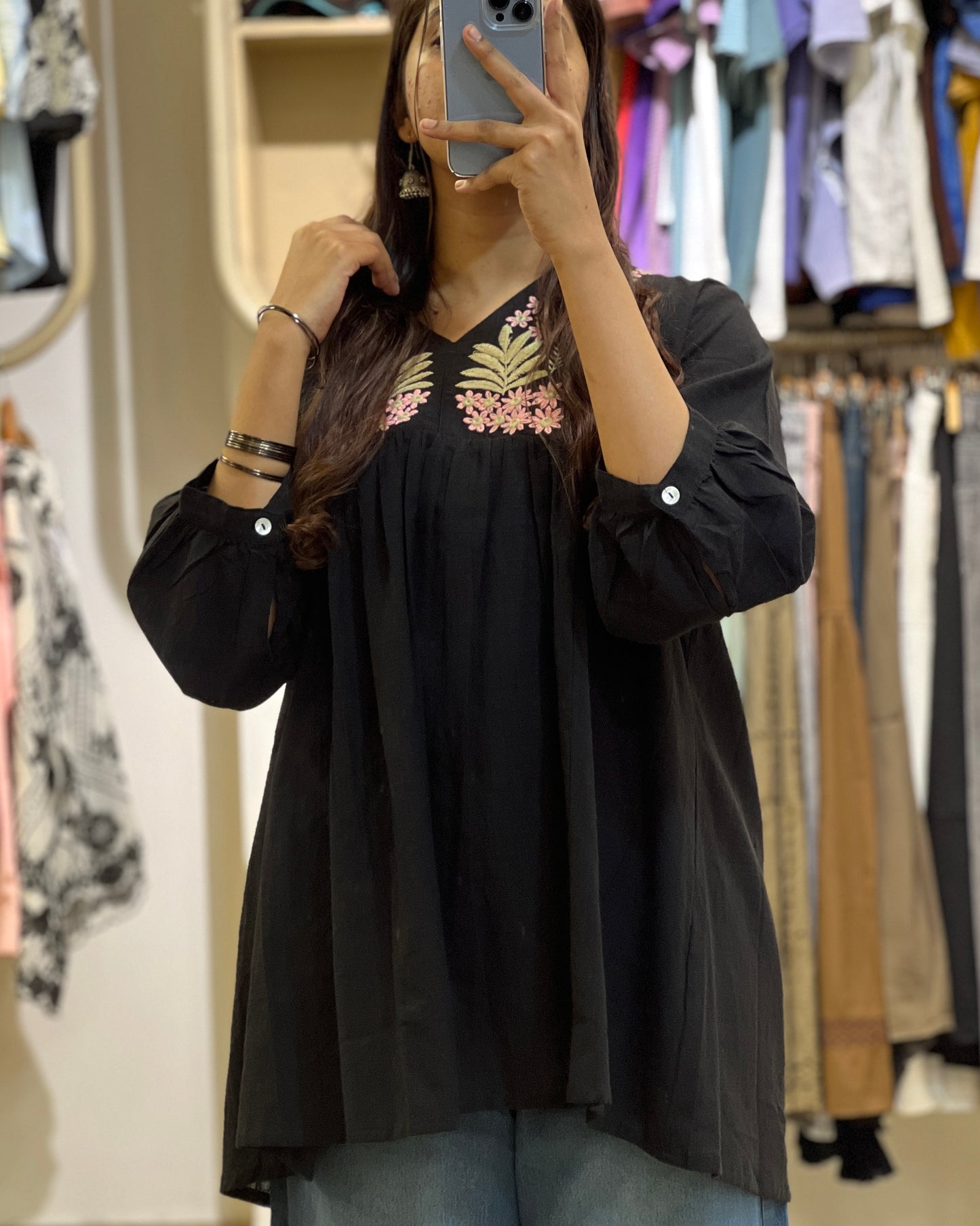 women black short top