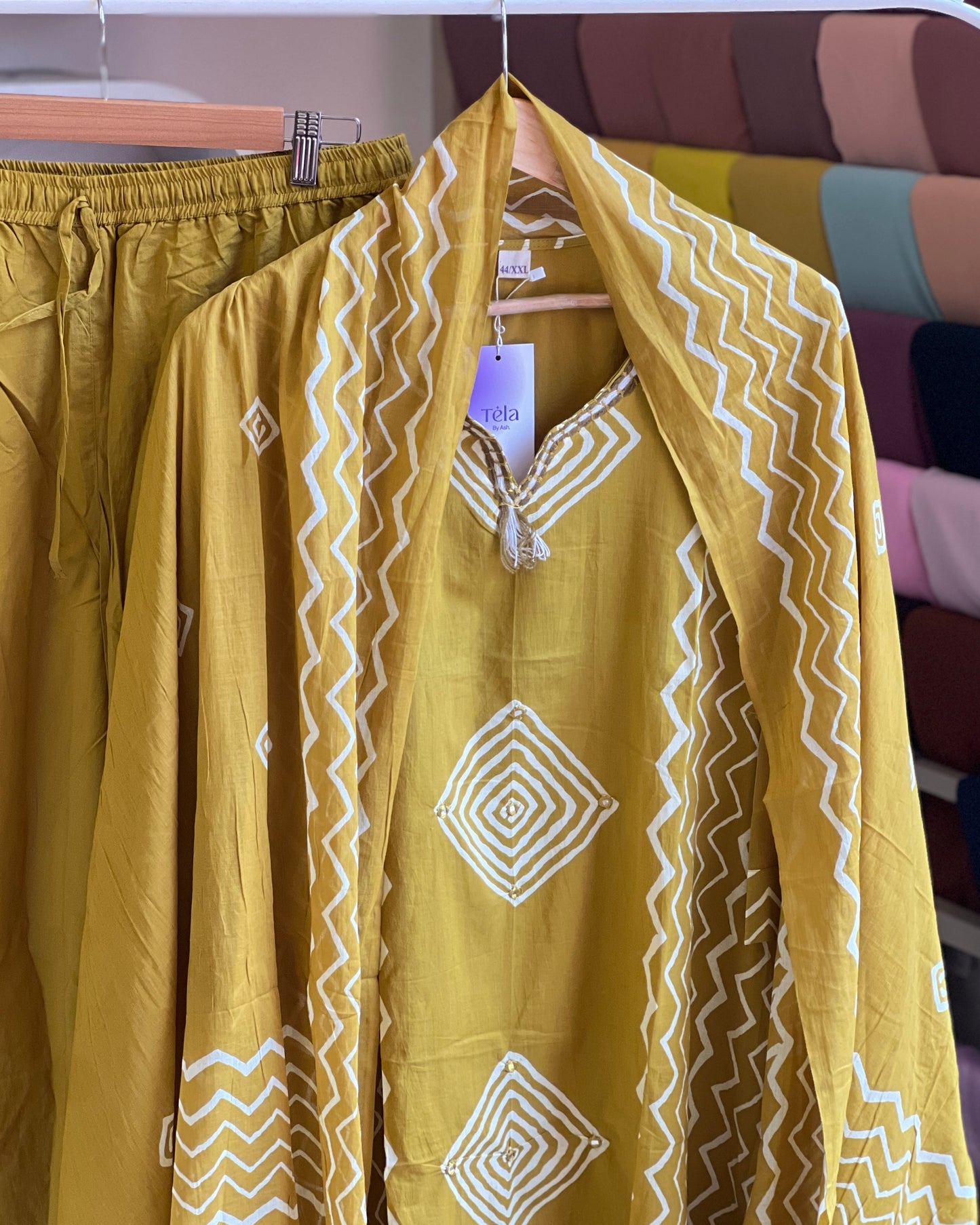 Women’s yellow Cotton salwar