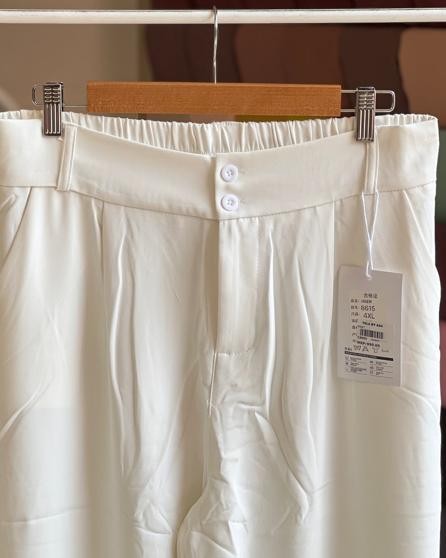 Women’s imported white Korean pant