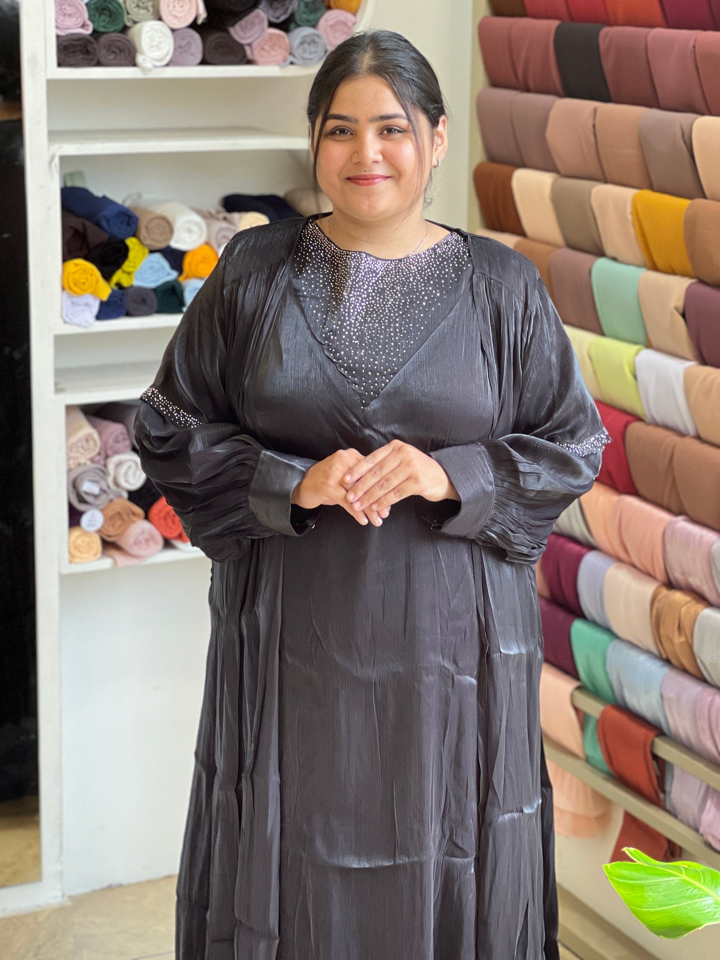 Plus size party wear gown