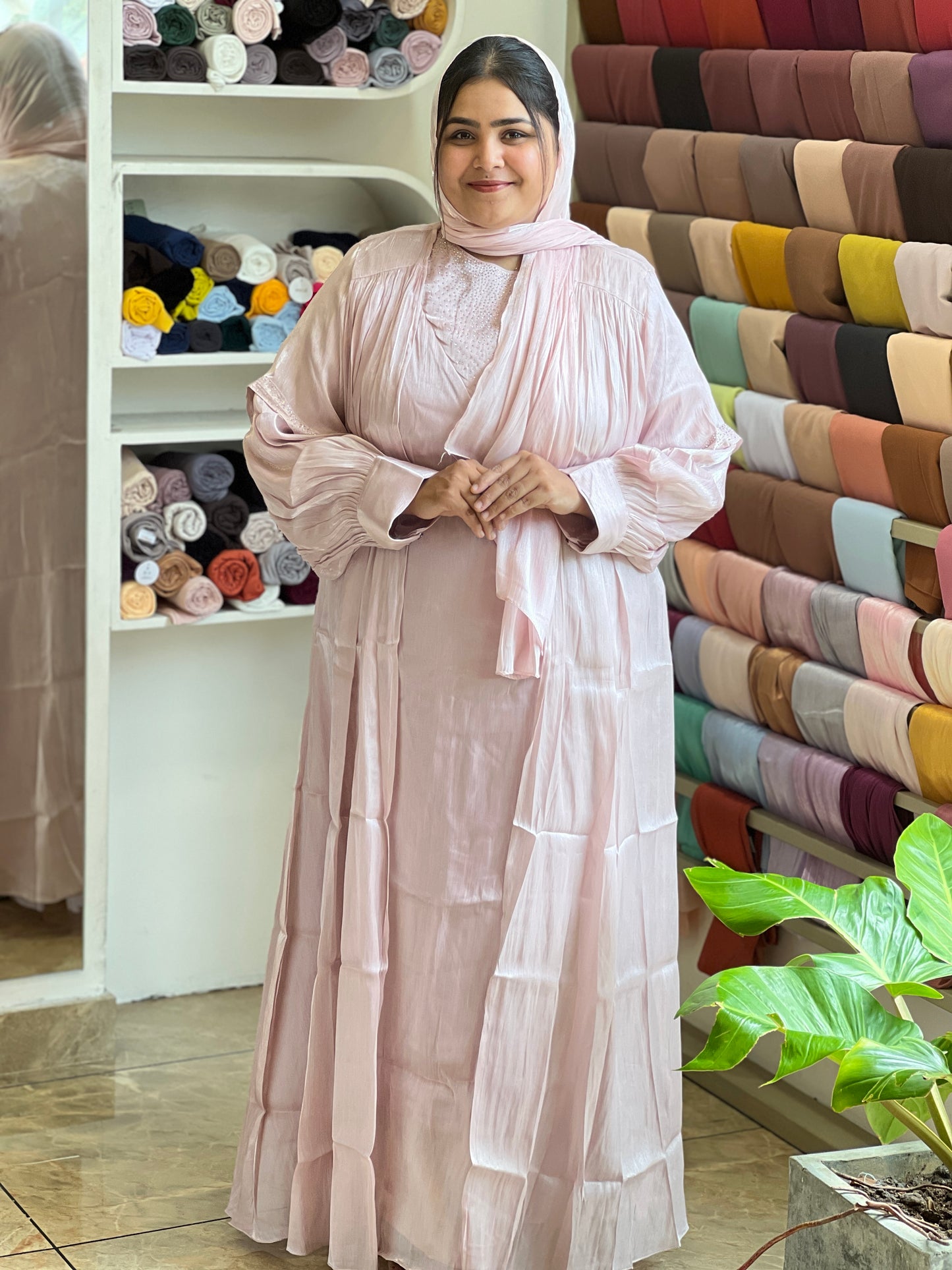 Plus size party wear gown