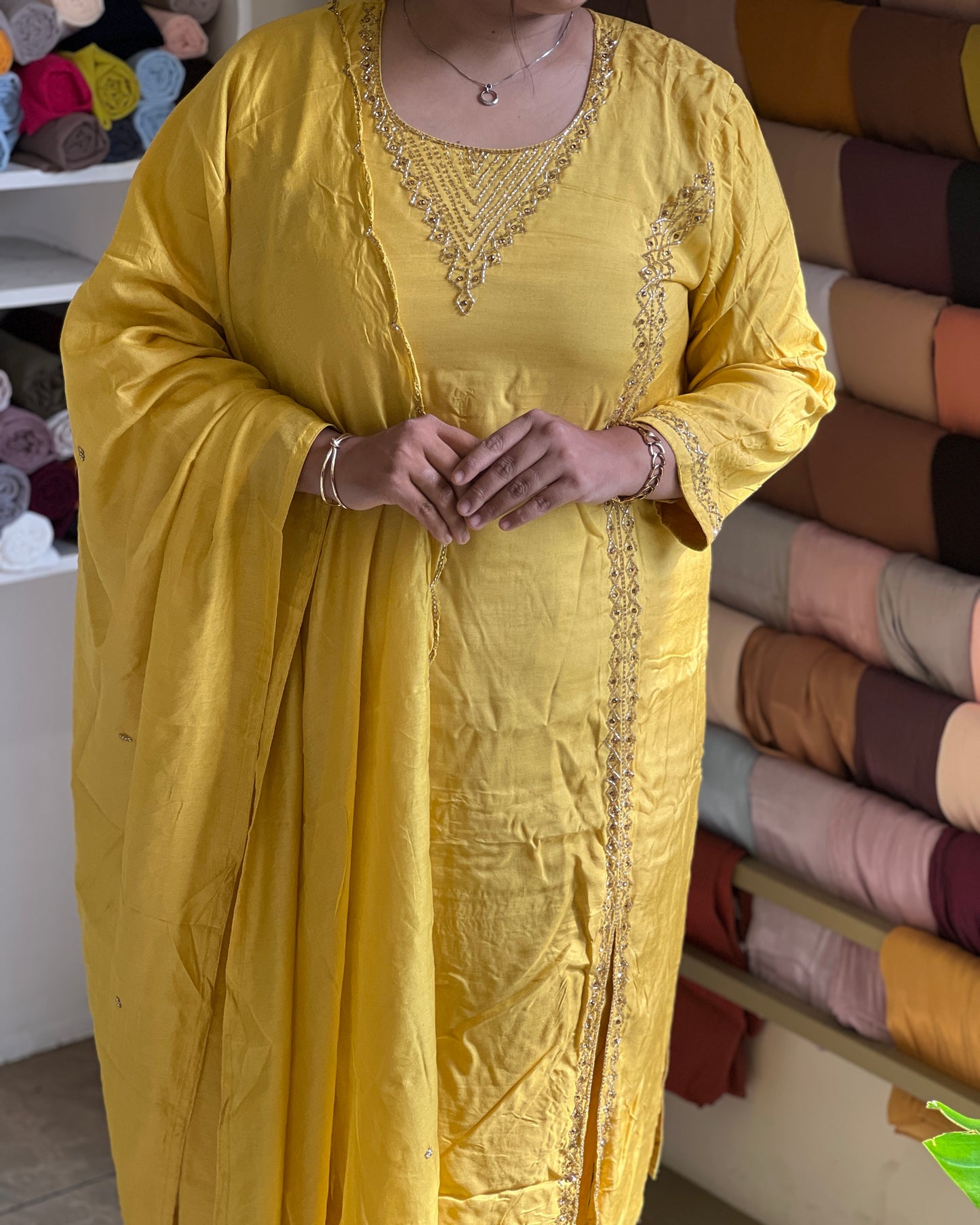Plus size partywear salwar