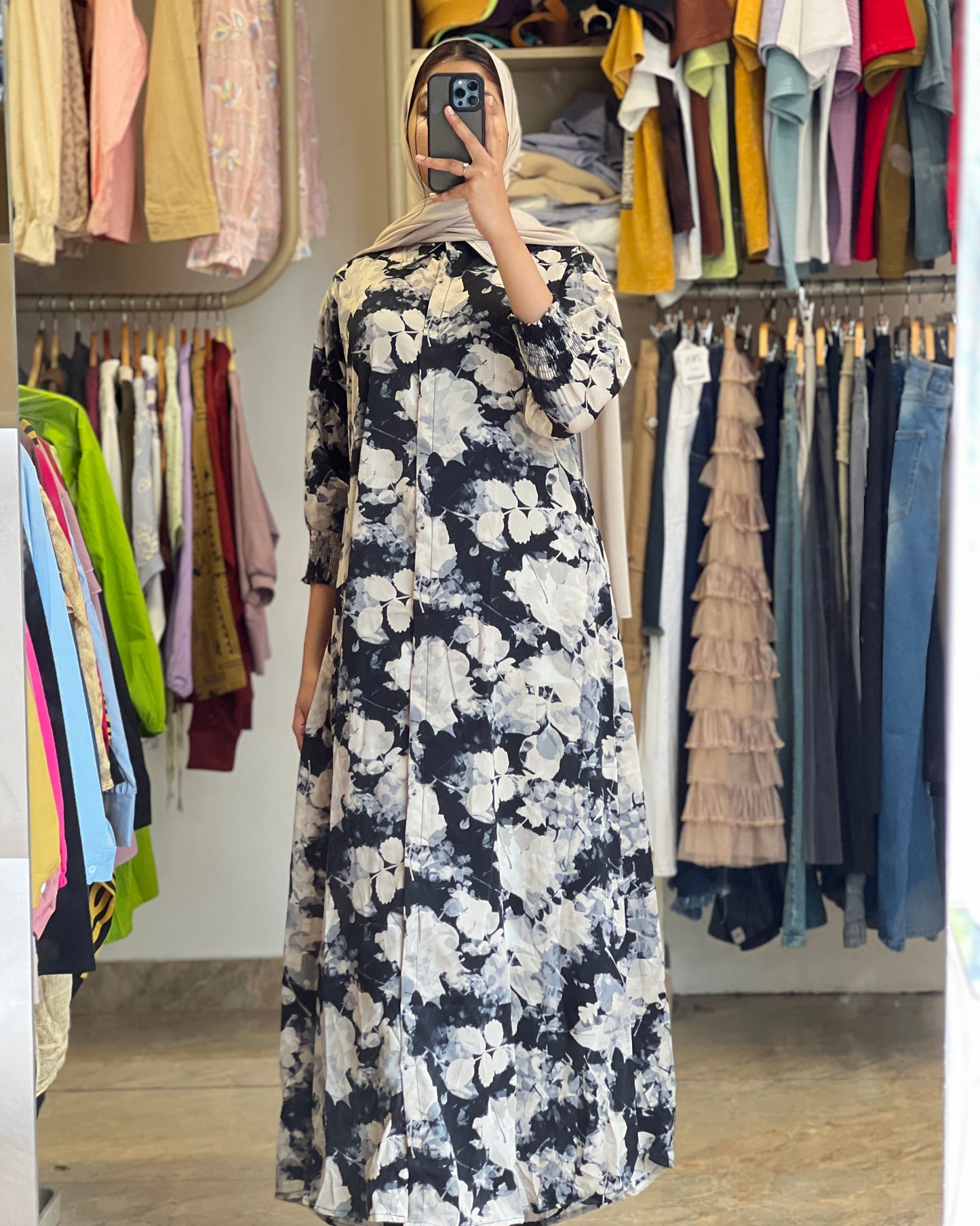 Tela by ash women imported print gown