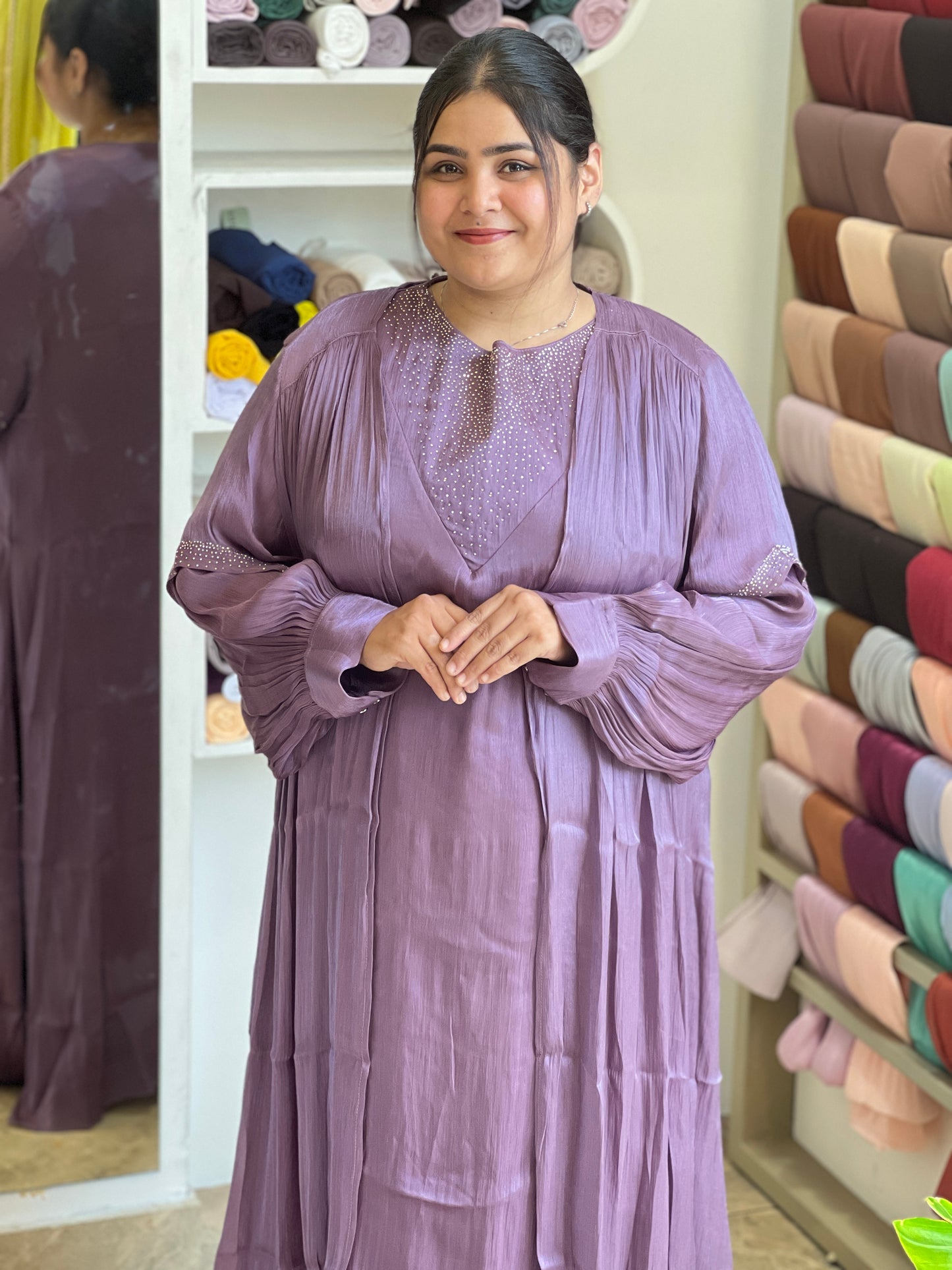 Plus size party wear gown