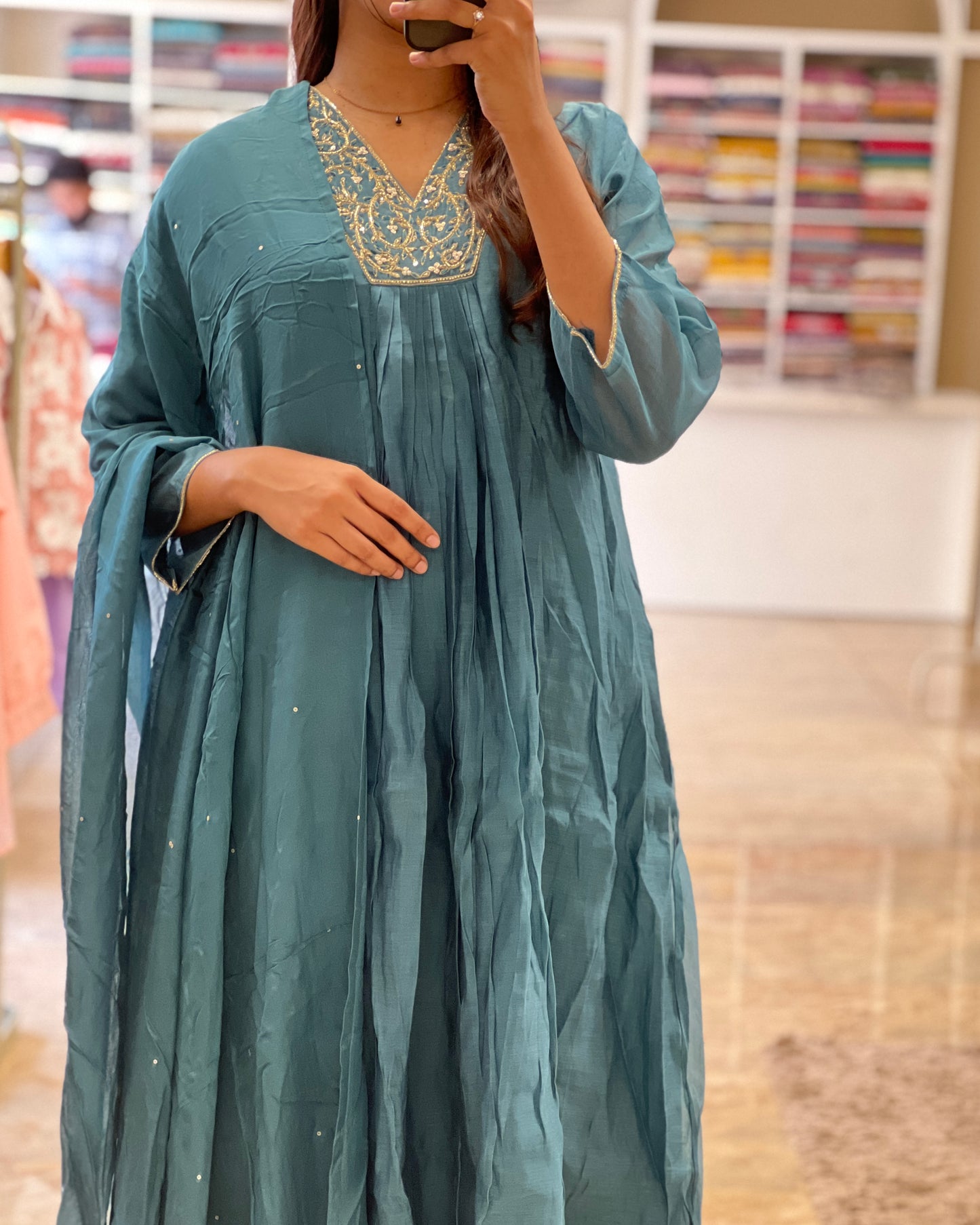 Tela by ash women mul chanderi