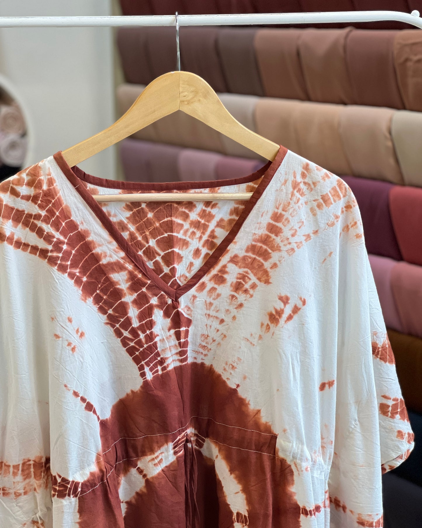 Tela by ash women tie dye kafthan