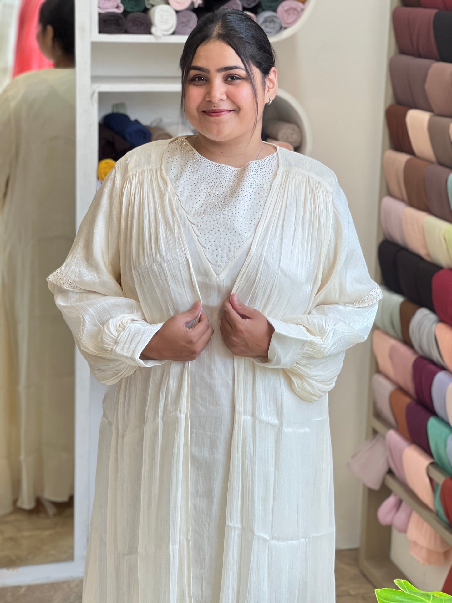 Plus size party wear gown