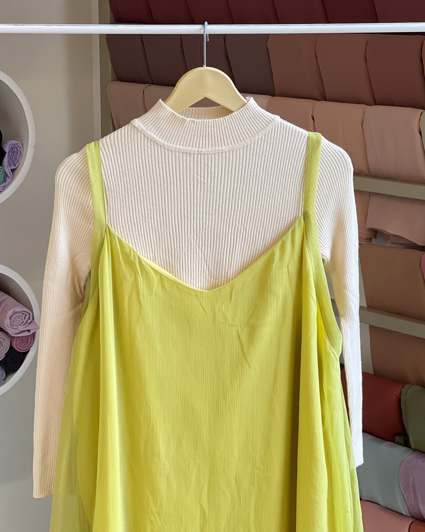 Tela by ash women pear green pinafore