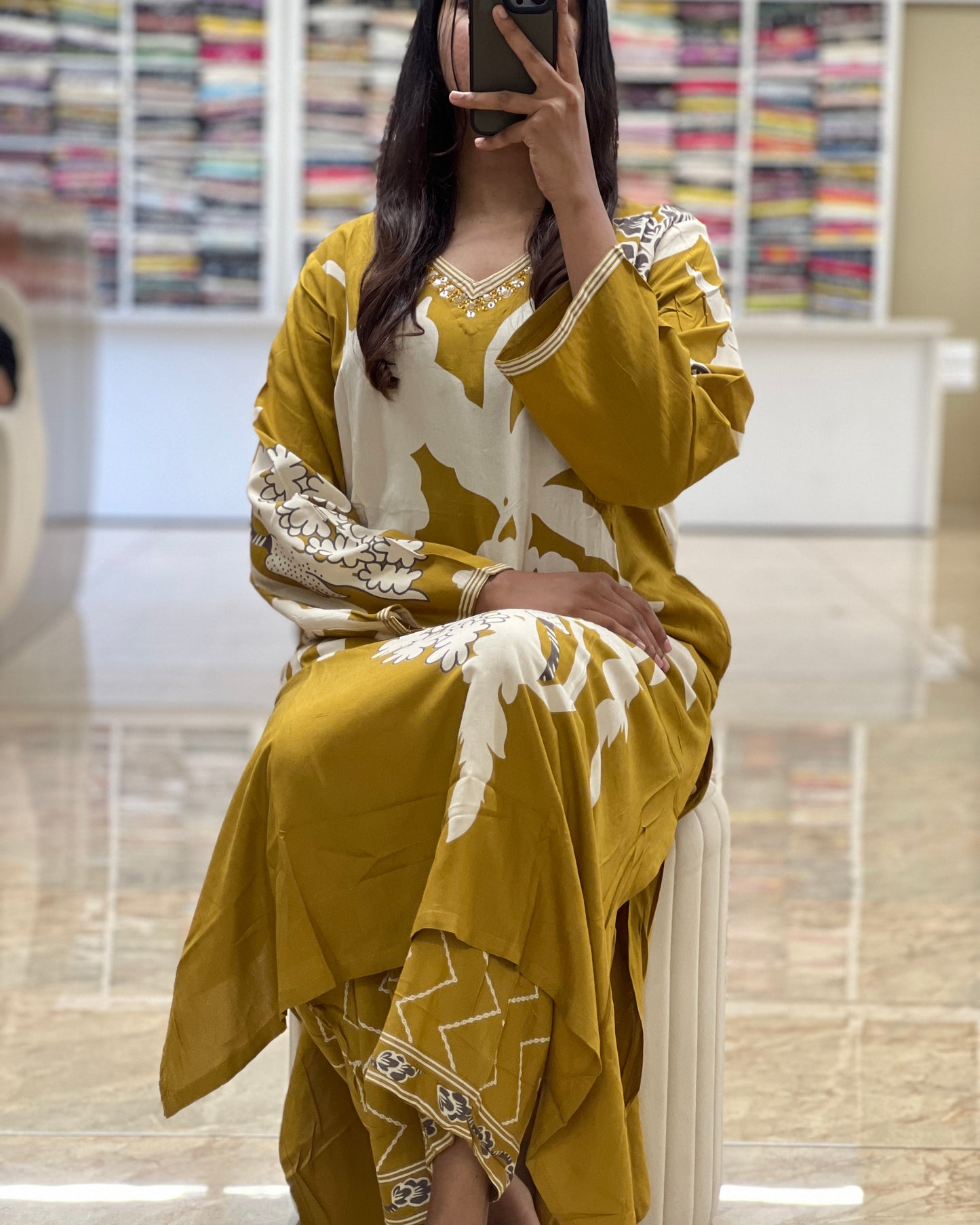 Tela by ash women yellow co-ord set