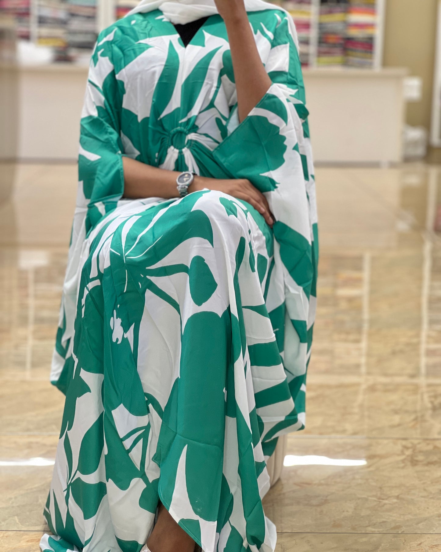 Women Kaftan Modest Wear Long Gown