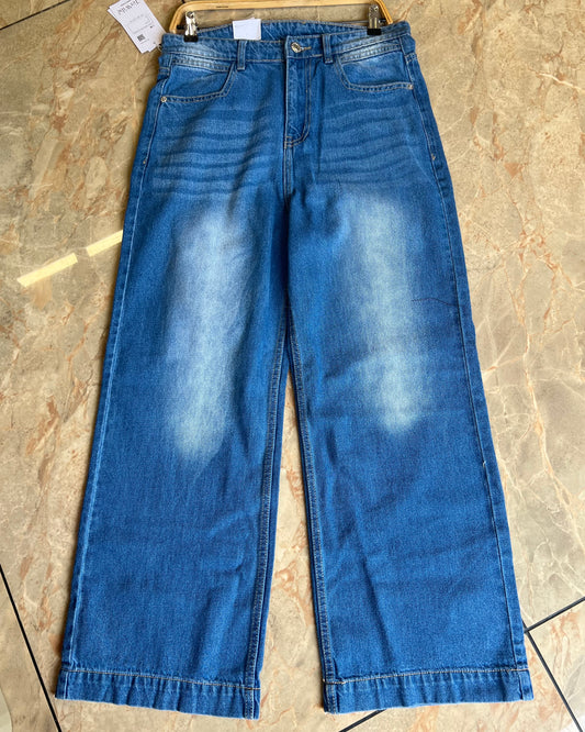 Tela by ash women blue straight fit  jean