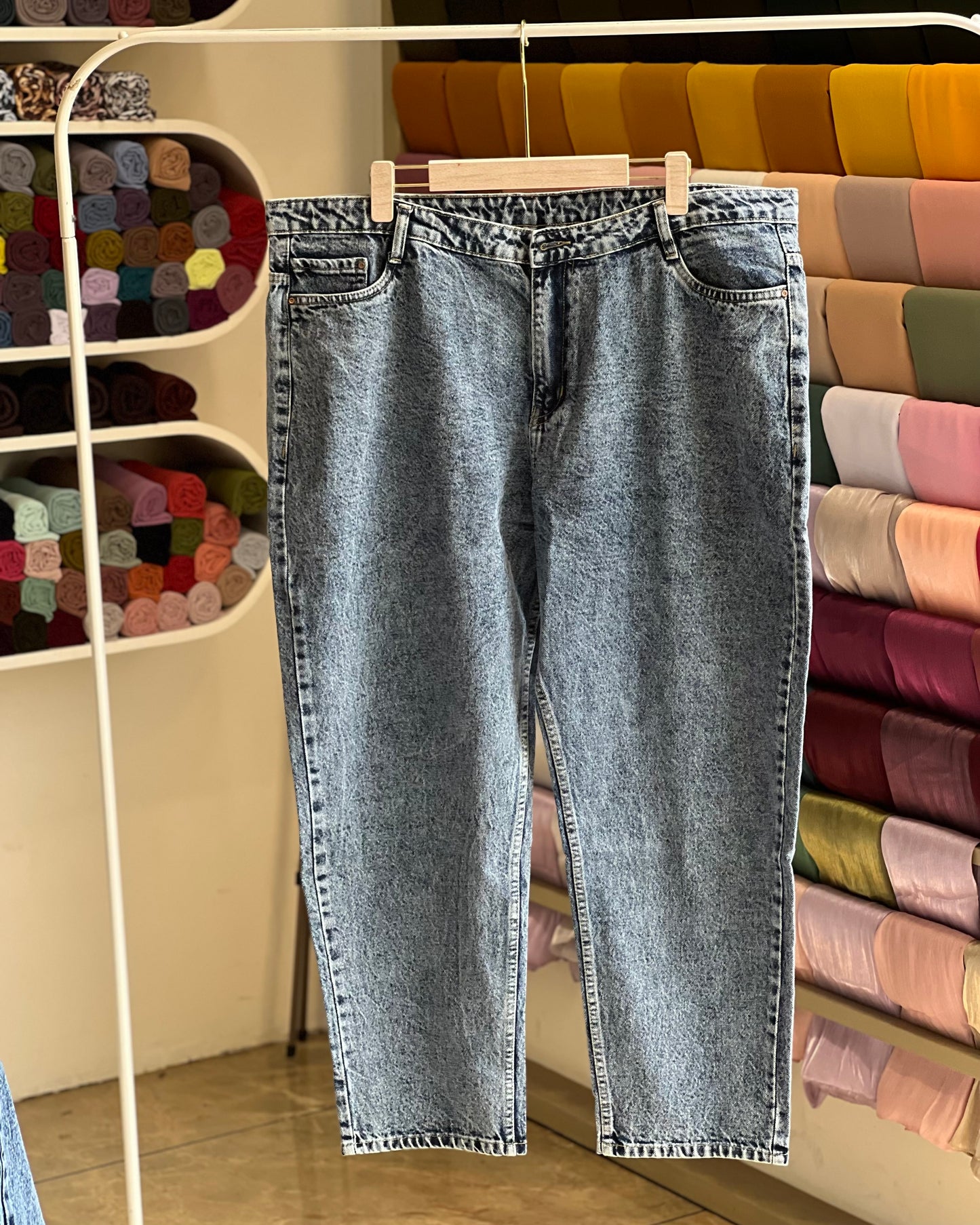 Mom fit plussize jean