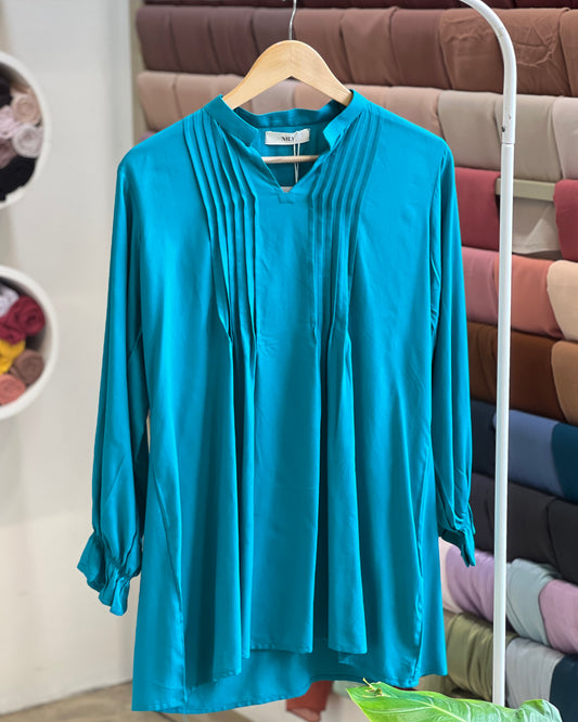 Tela by ash women pleated tunic top