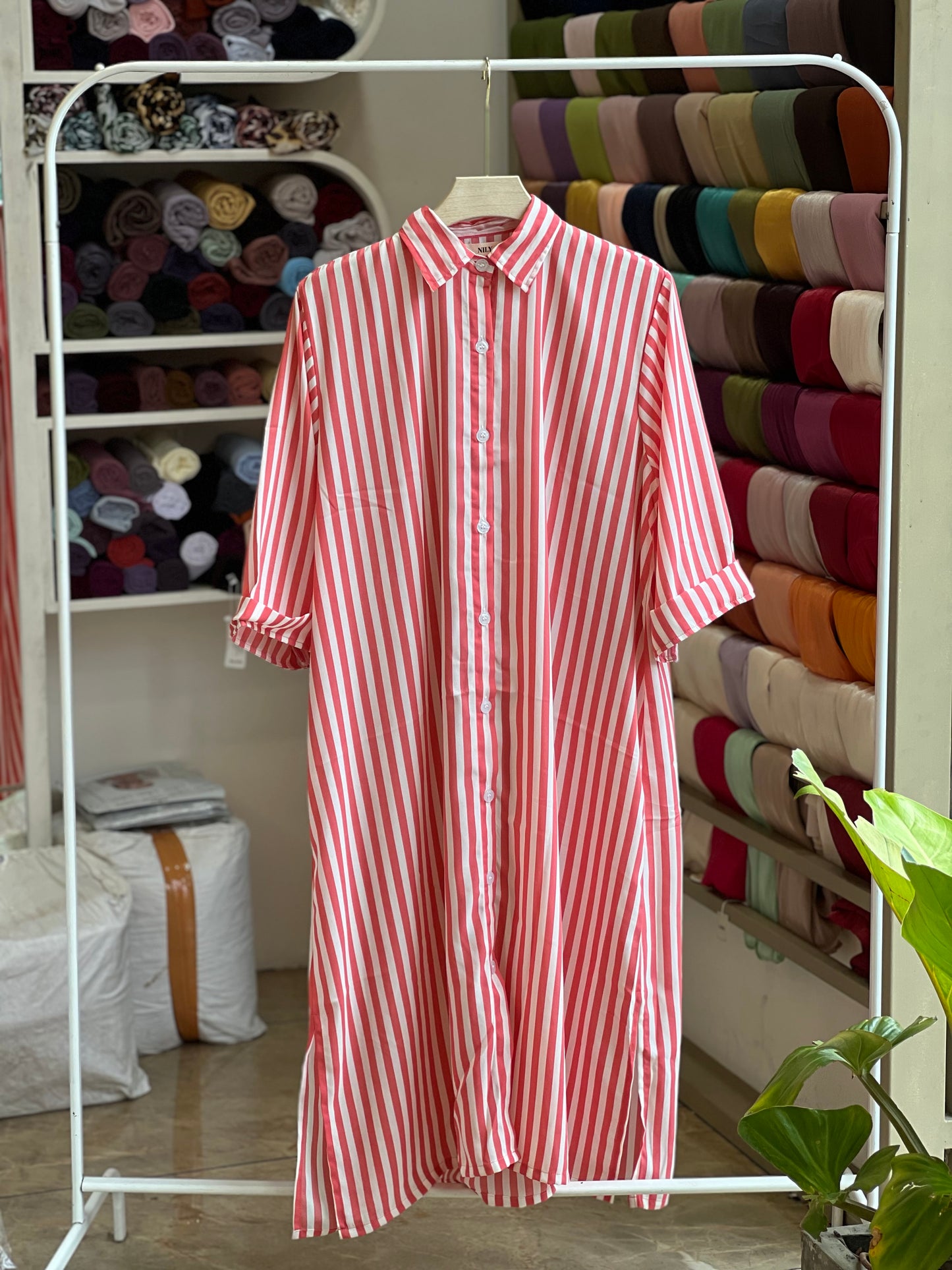 Plus size long shirt